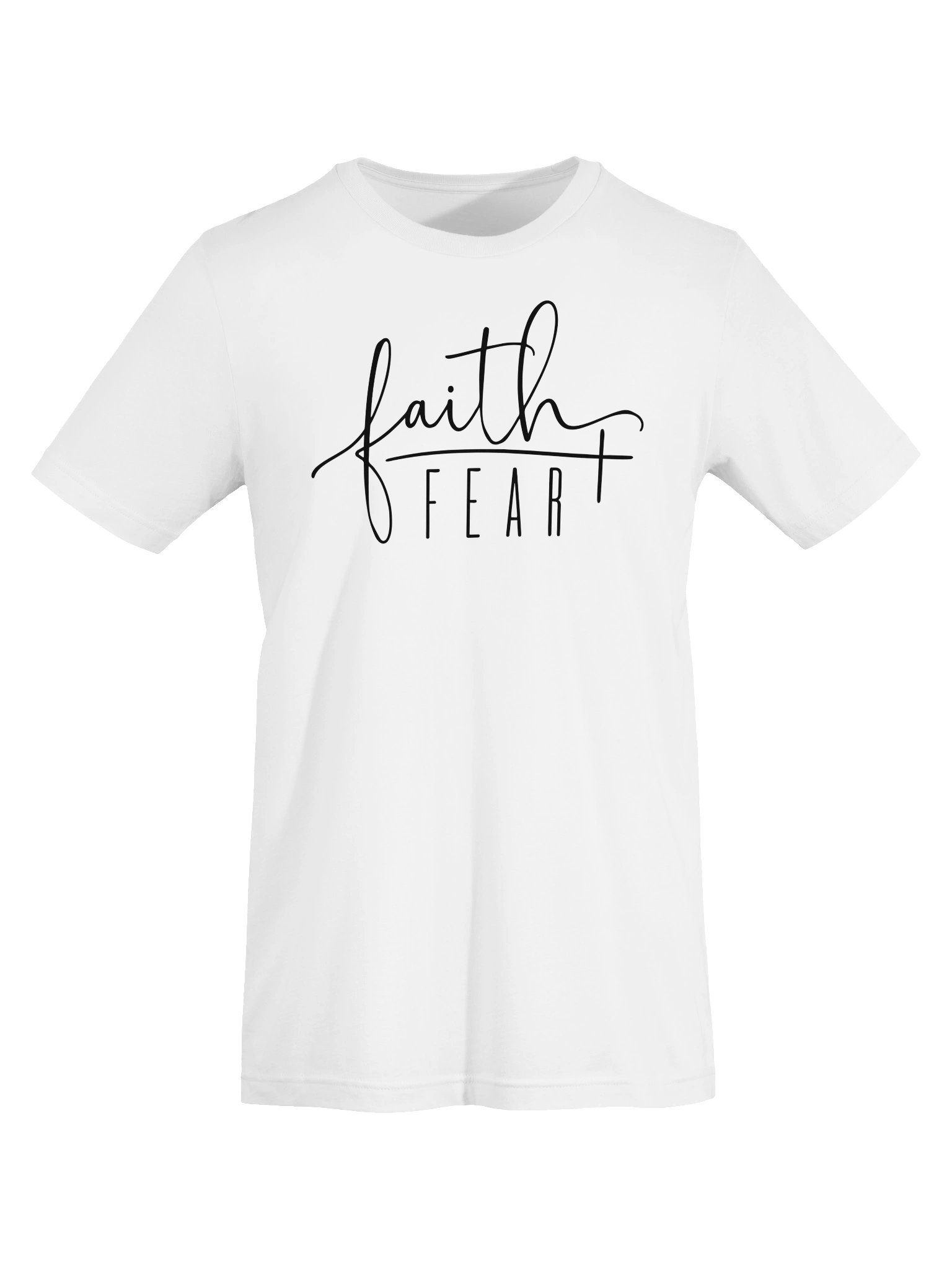 Faith Over Fear Graphic T-Shirt | Unisex Bible Verse Tee product image (5)