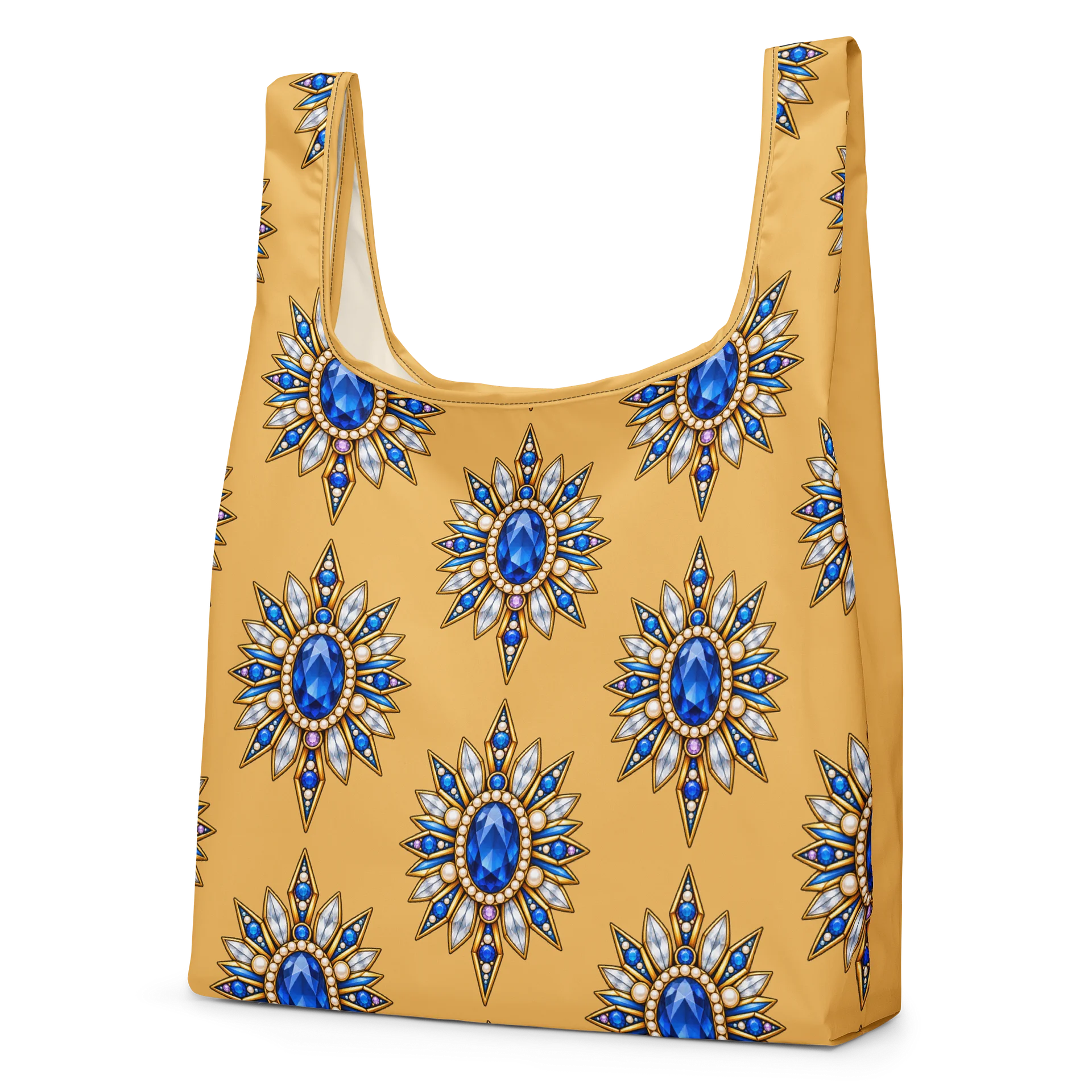 Blue Jewel Brooch Tote product image (2)