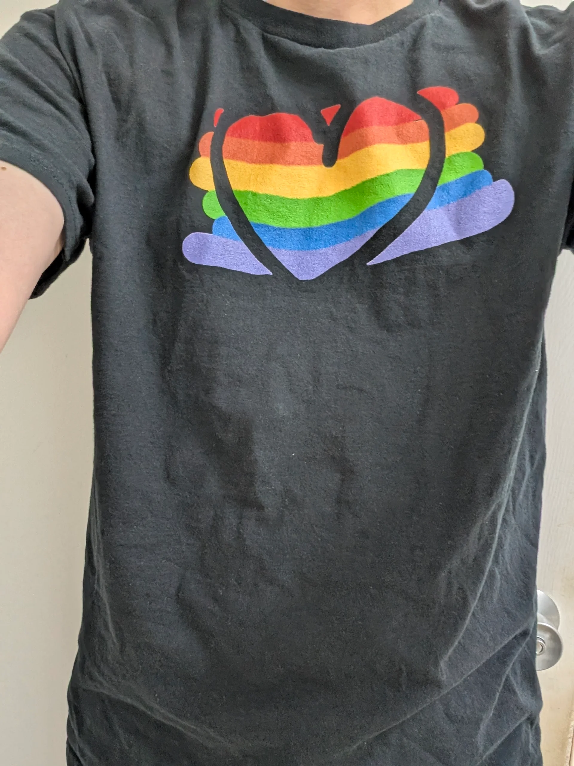 Rainbow Heart T-Shirt product image (2)