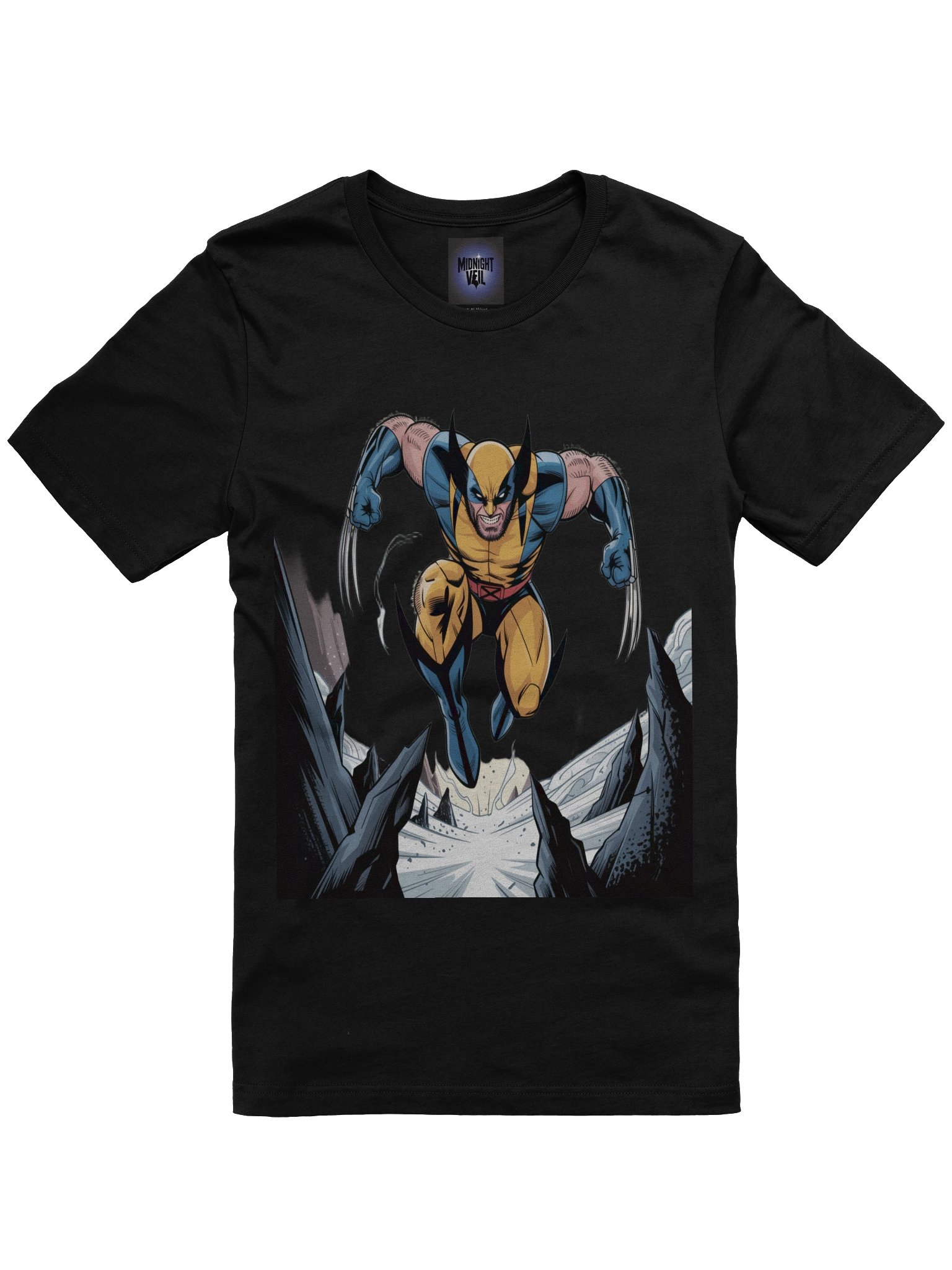 Glacial Claw: Wolverine Veiled Assault T-Shirt product image (3)