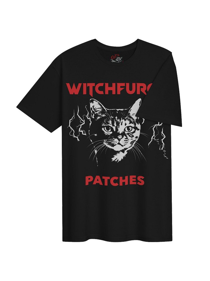 Cats and Metal — Witchfurce Patches T-Shirt product image (2)