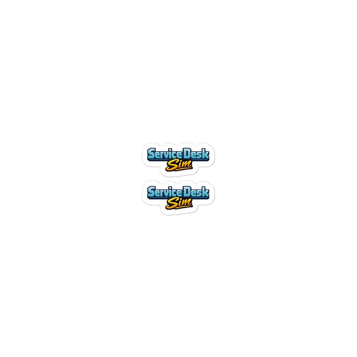 Service Desk Sim Logo Sticker Decal product image (1)