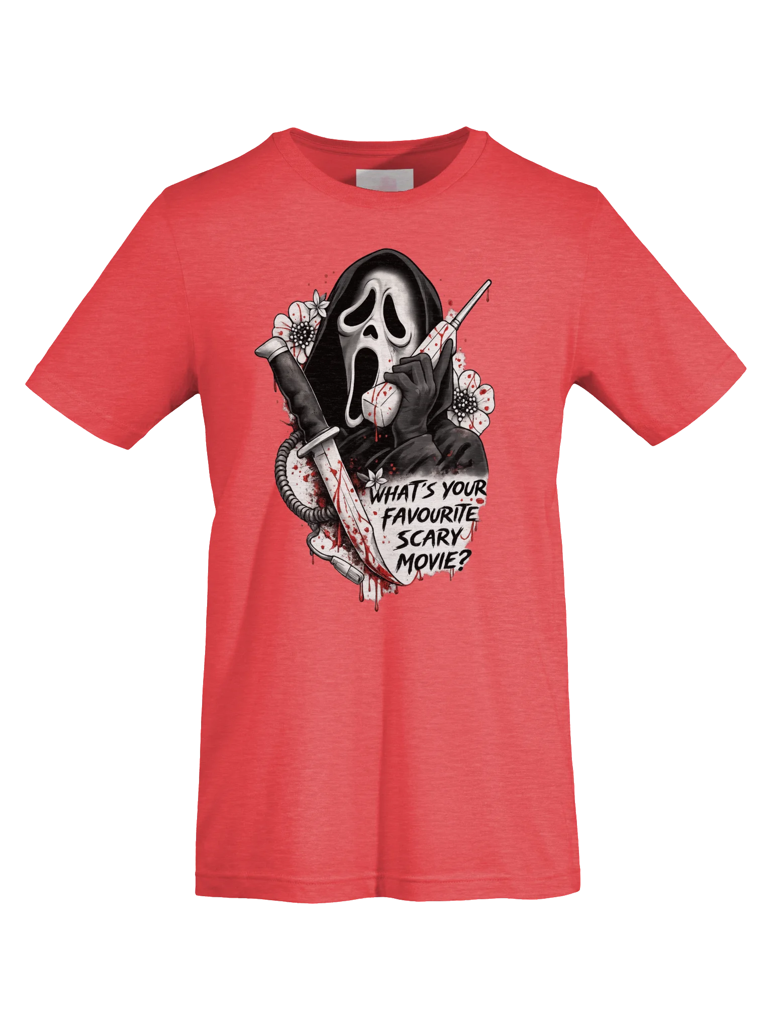 WHAT'S YOUR FAVORITE SCARY MOVIE TEE product image (20)