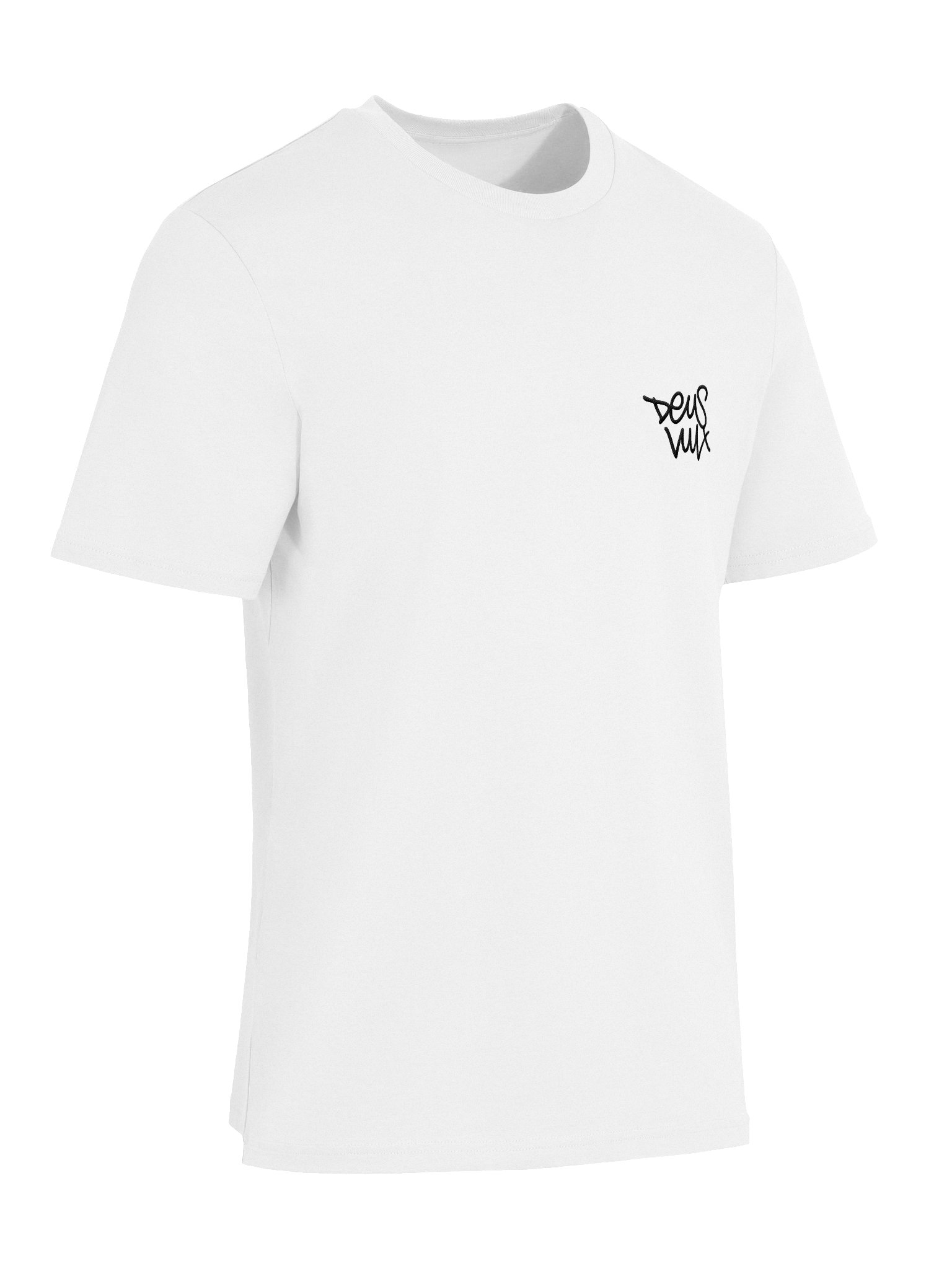 Deus Vult White Tee Embroidered product image (6)