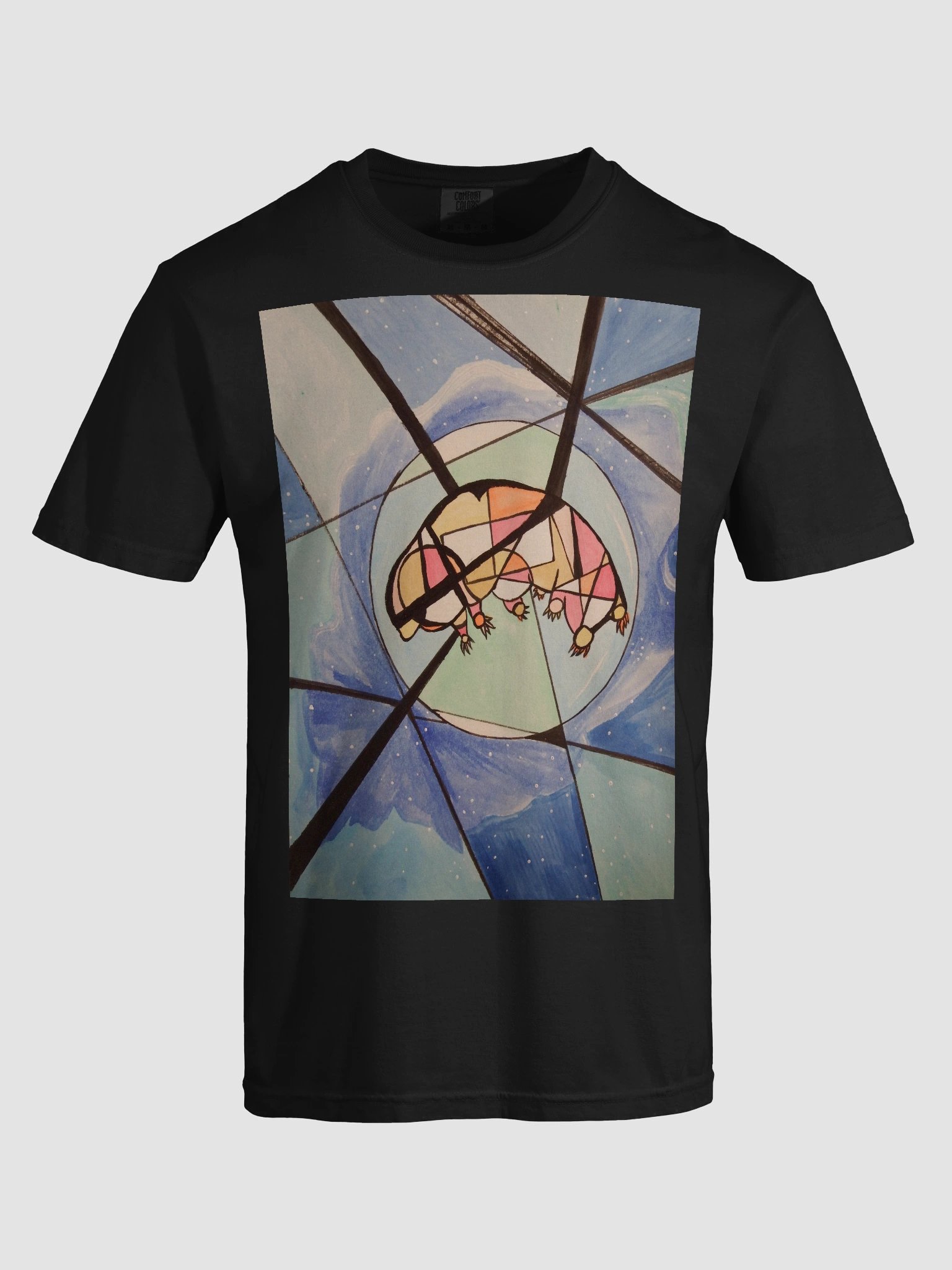 Cubism Painting: The Dream of a Tardigrade Comfort Colors Garment-Dyed Heavyweight T-Shirt by Comfort Colors product image (91)