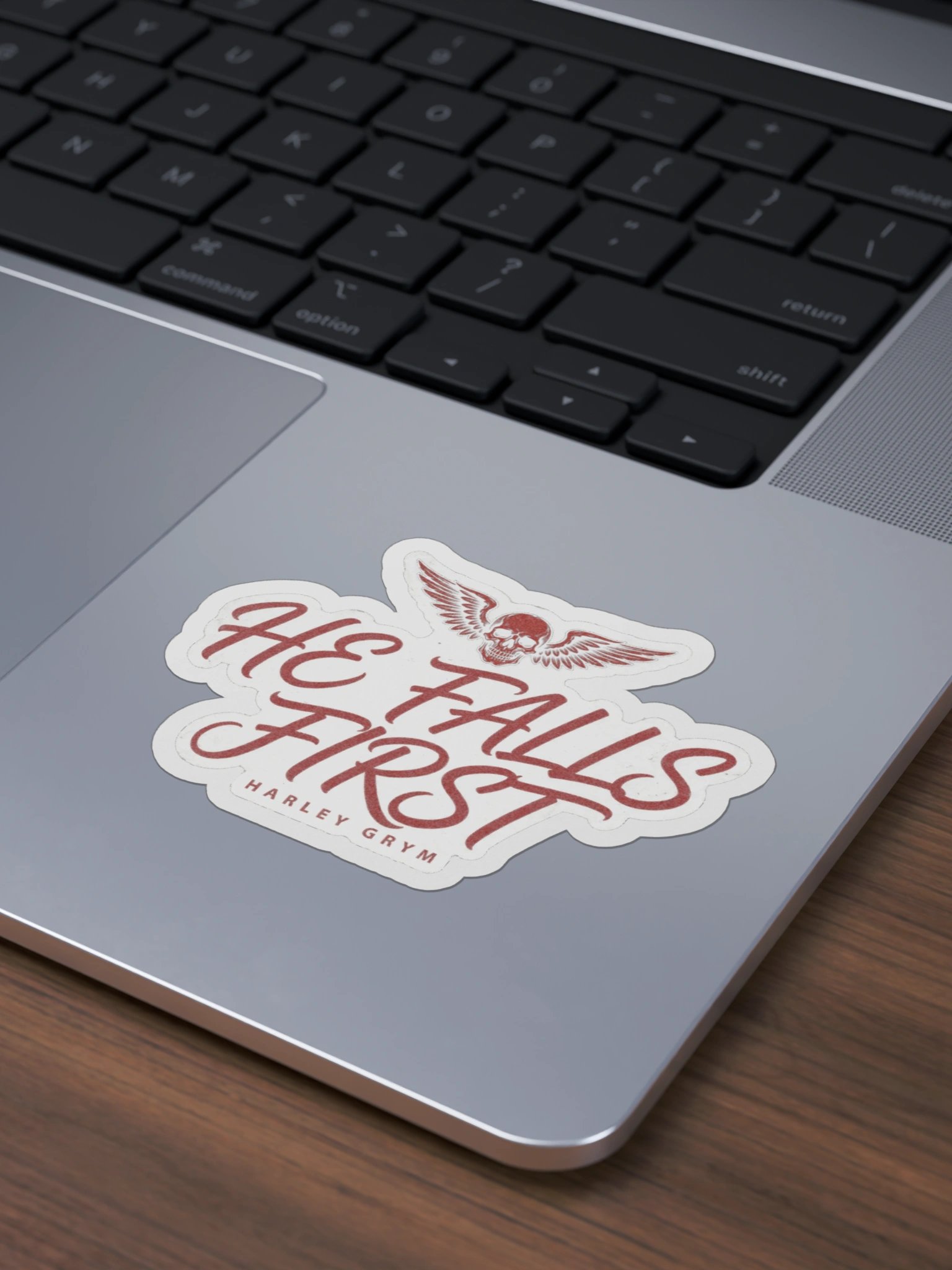 He Falls First Sticker (Script) product image (6)