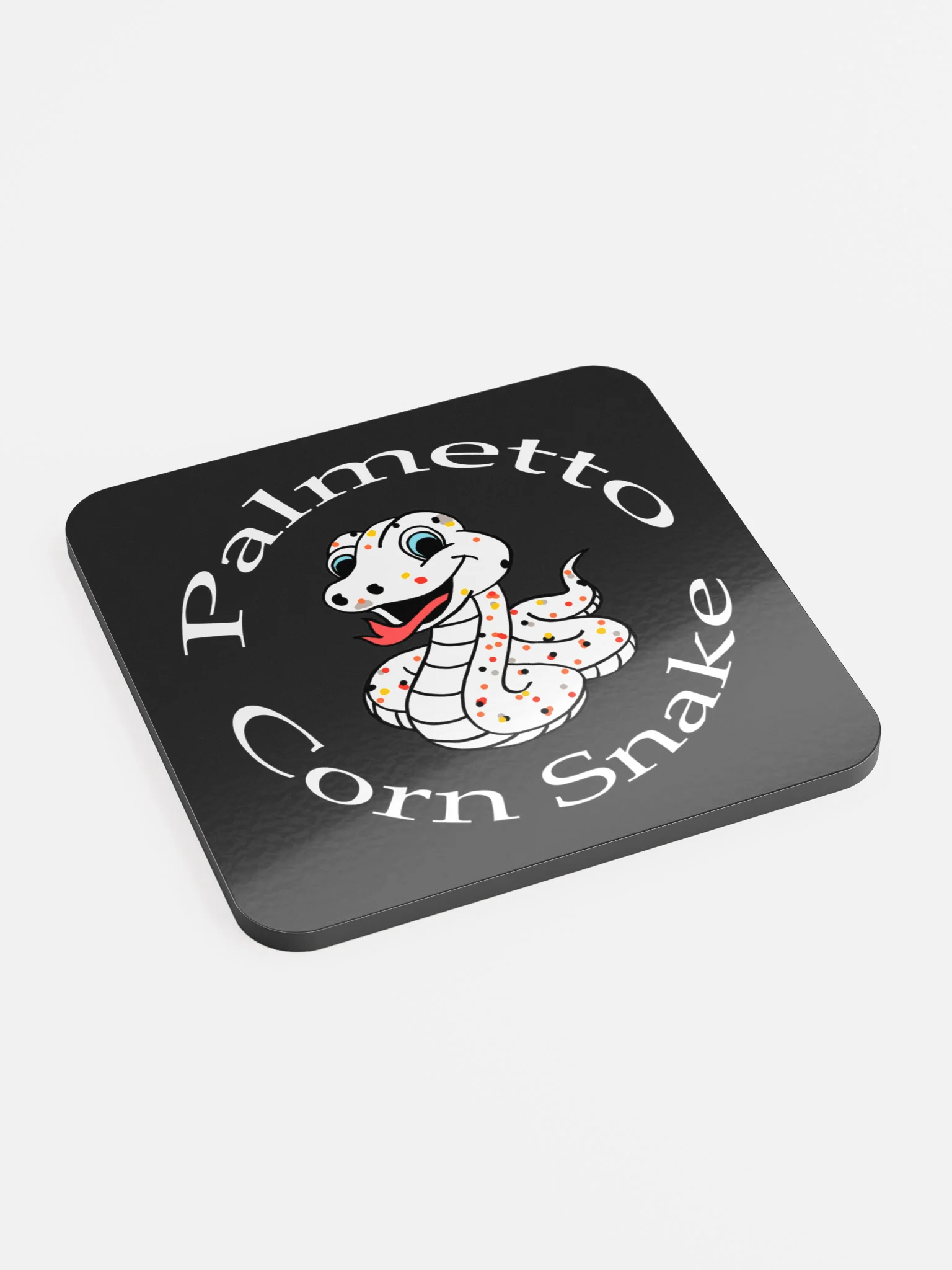 Glossed Cork Coaster - Palmetto product image (3)
