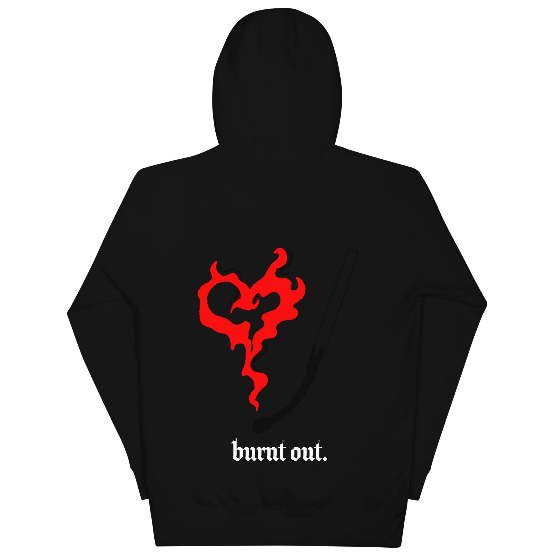 burnt out. Hoodie product image (3)