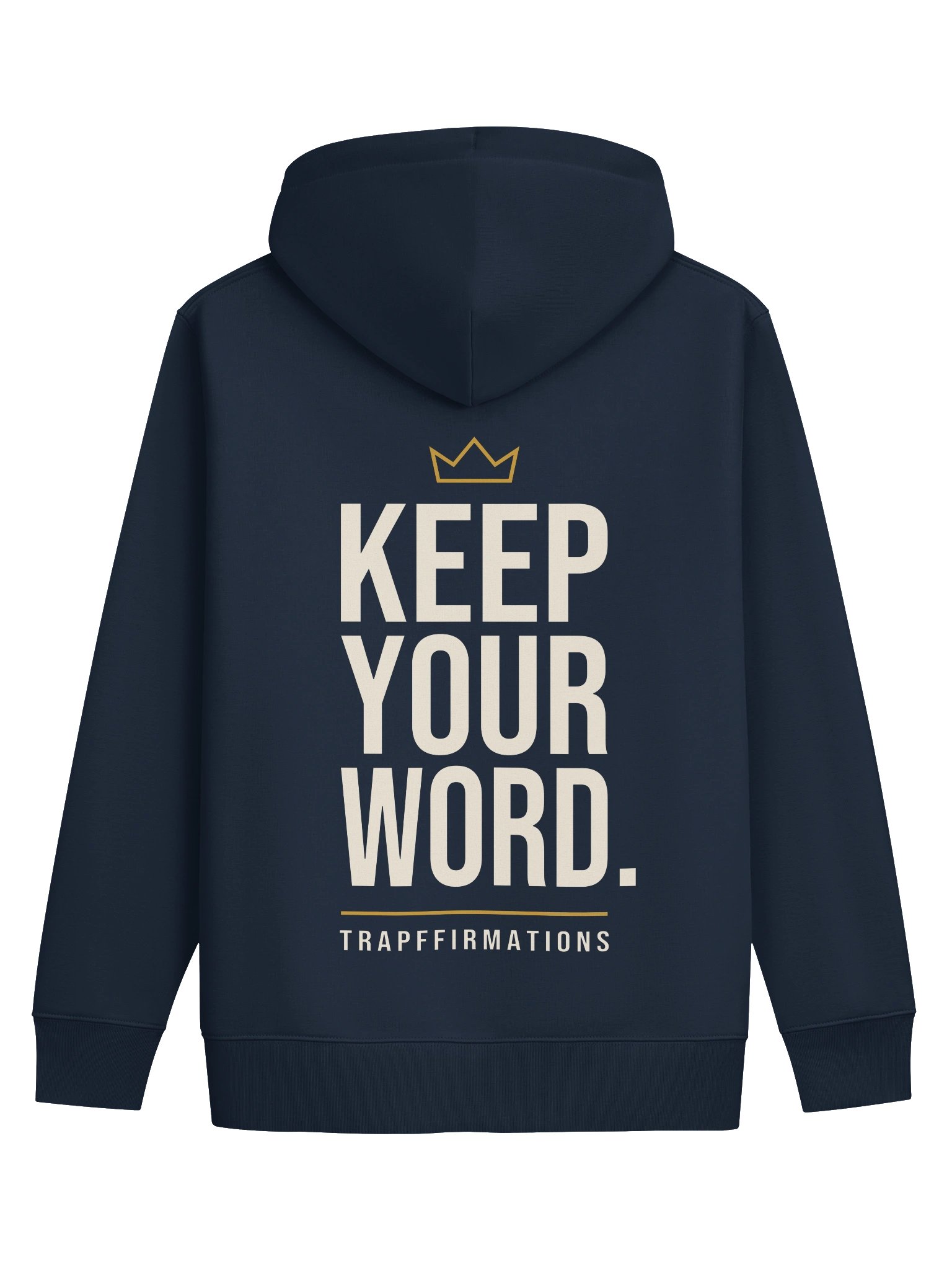 Keep Your Word. Hoodie — Navy product image (2)