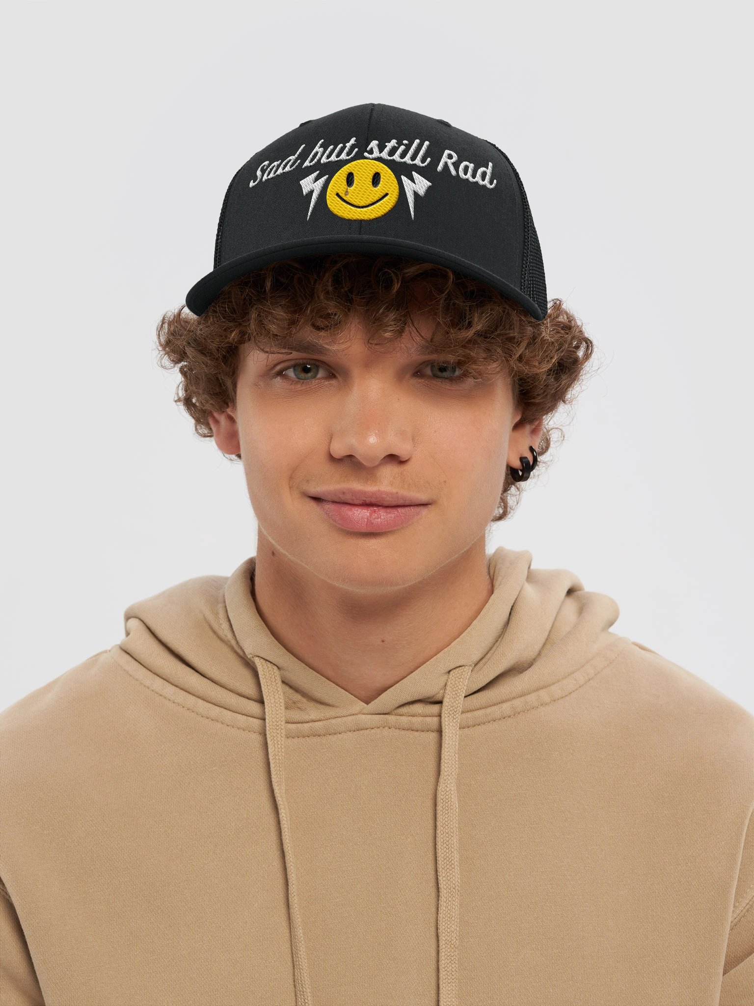 Sad But Rad Embroidered Trucker Hat product image (5)