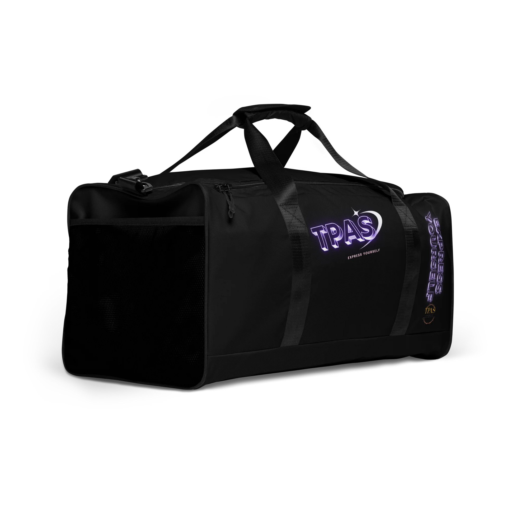 MIDNIGHT GLOW EXPRESS YOURSELF DUFFLE BAG (PURPLE) product image (2)