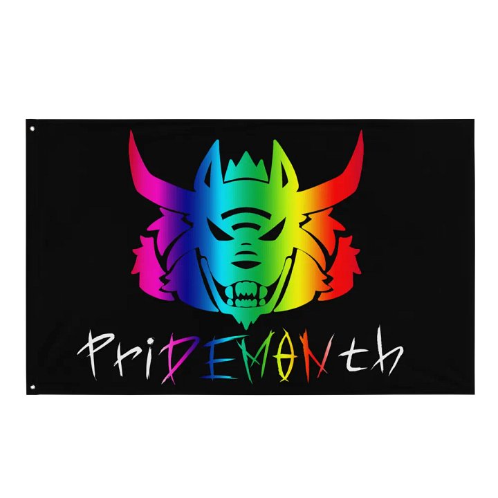 PriDEMONth Flag full rainbow product image (1)