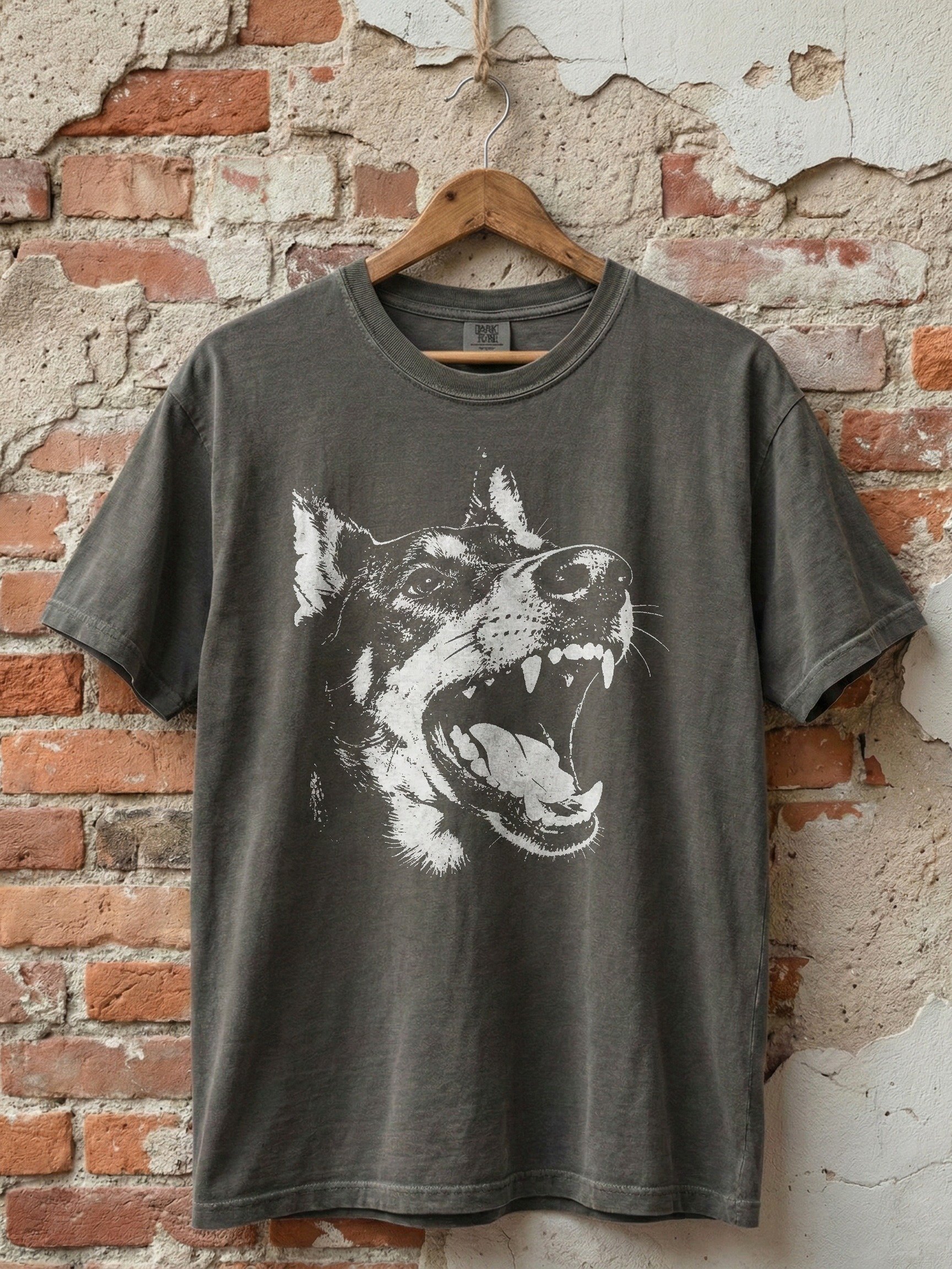 "Bad Dog" // Heavyweight Vintage Tee product image (1)