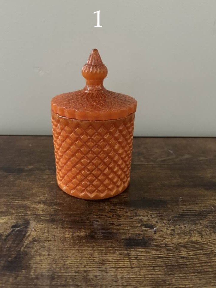 💖 Resin Trinket Jars – Handmade, One of a Kind (Heart & Round Designs) product image (1)
