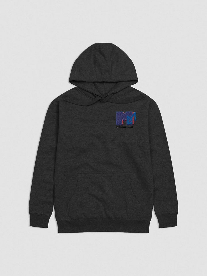 Retro Music Embroided Hoodie - Purple product image (1)