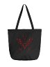 Inferno Heart Tote Bag