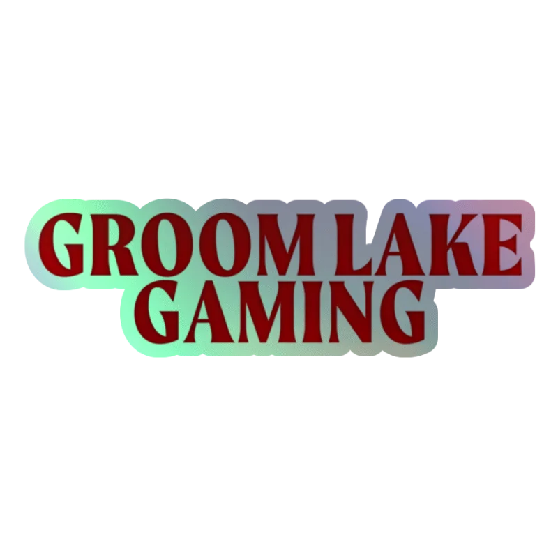 Groom Lake Gaming Holographic Sticker product image (4)