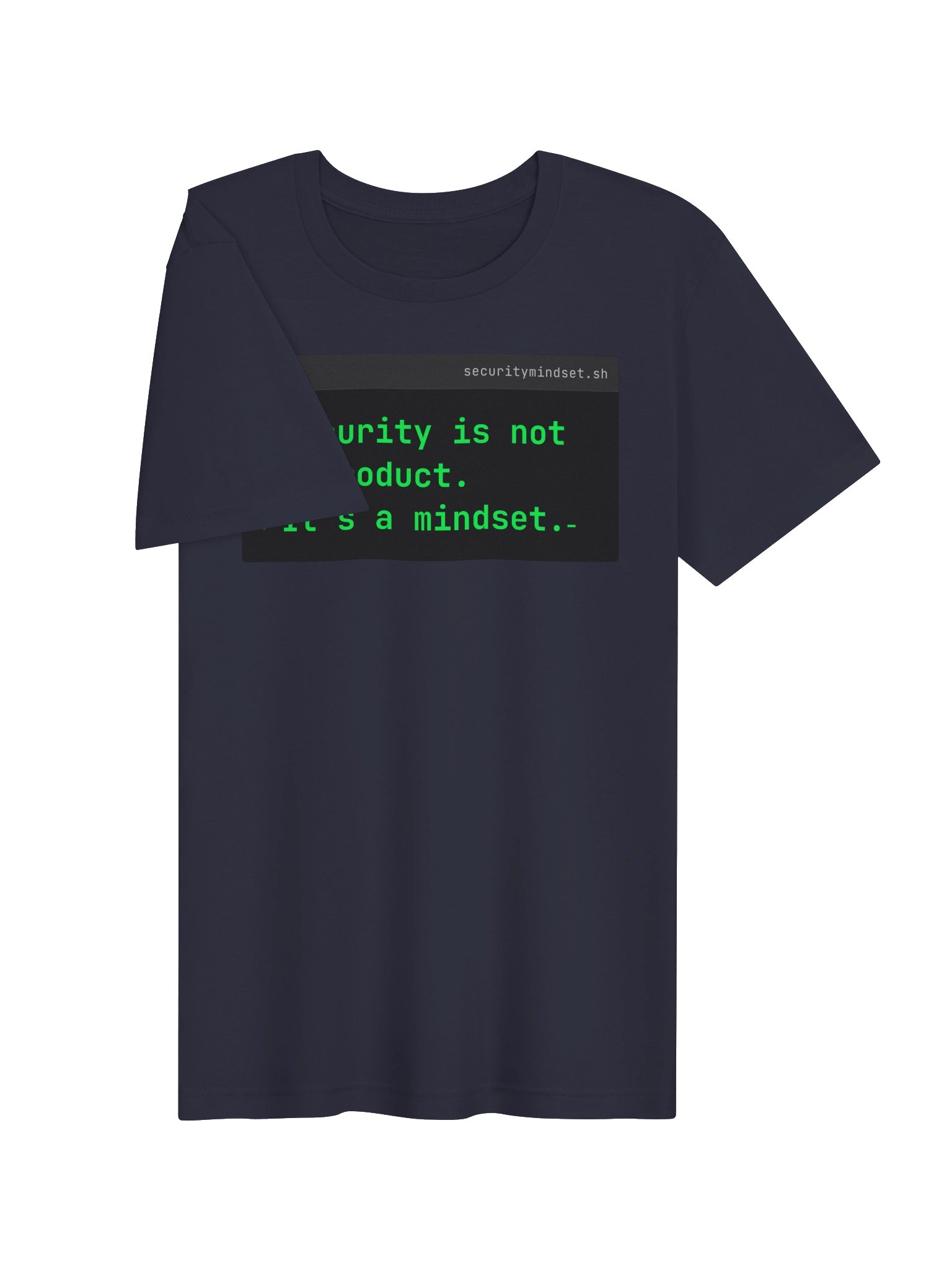 Security Is A Mindset T-Shirt | Cybersecurity Terminal Tee product image (6)