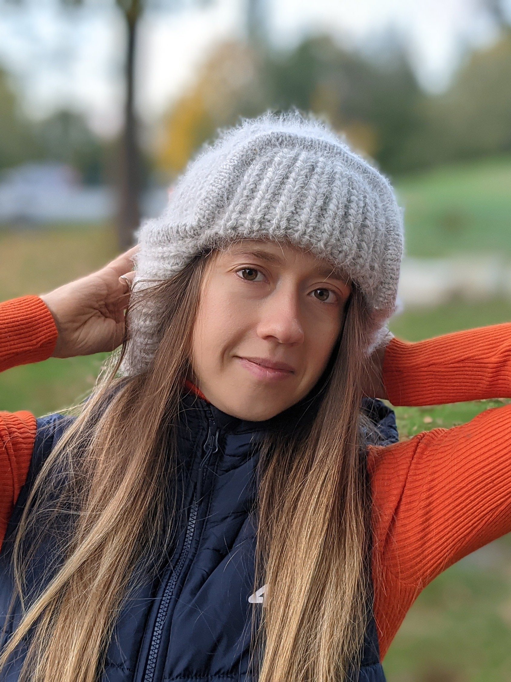 Trapper Hat Knitting Pattern for Women product image (3)