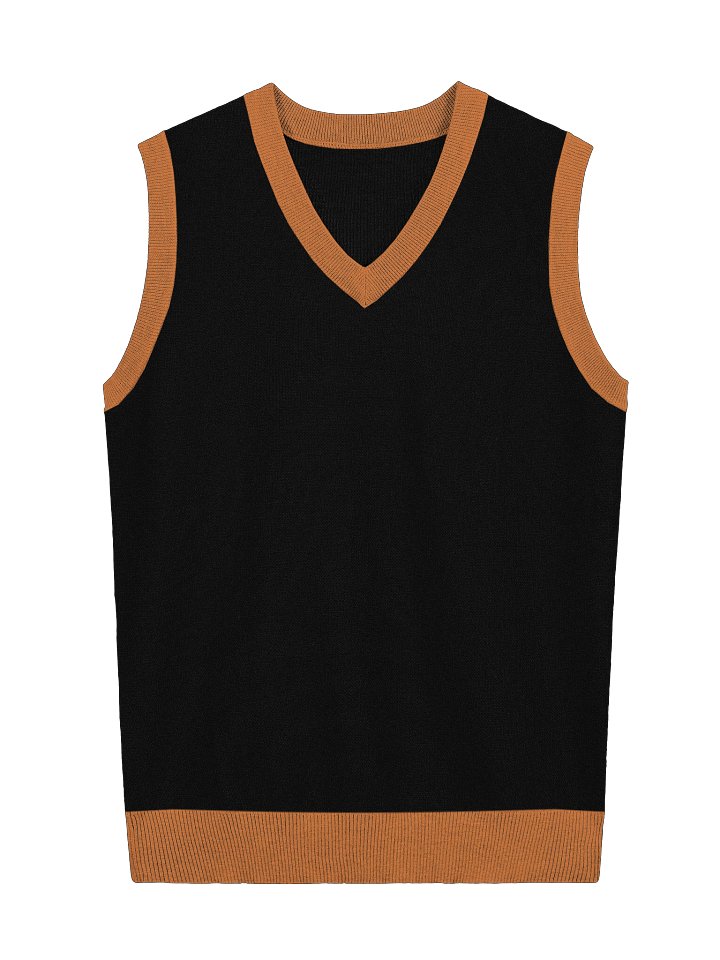 F&F Script Rivalry Knitted V-Neck Vest product image (2)