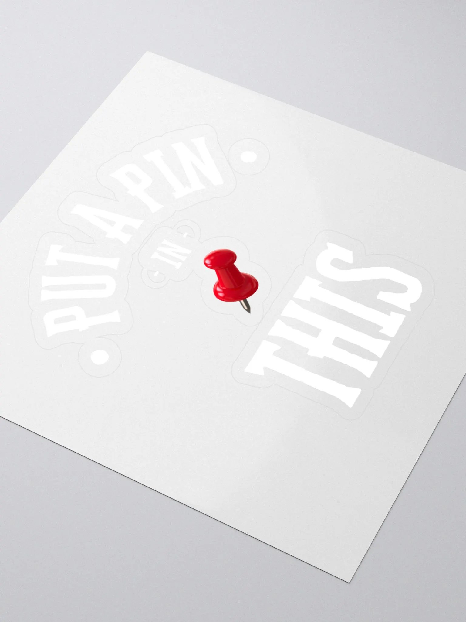 Put A Pin In This Sticker product image (3)