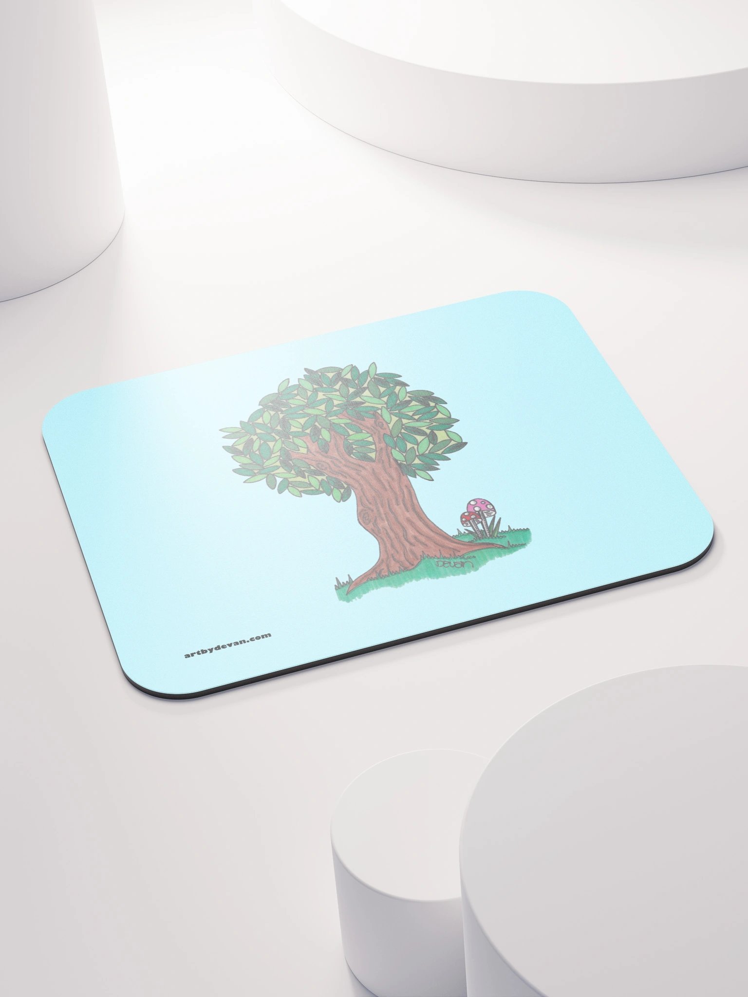 Leafy Tree Mousepad product image (4)