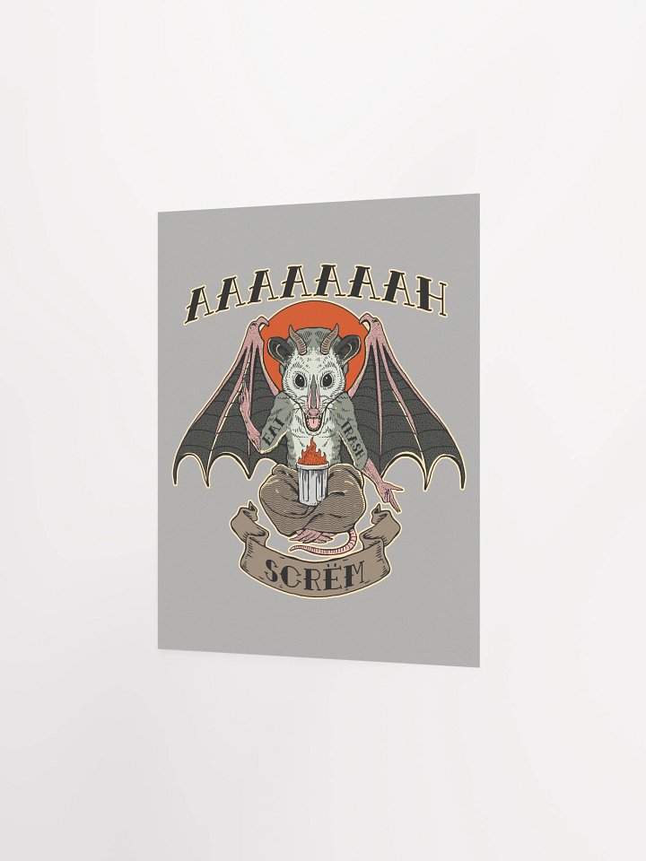 Anxiety Possum Poster product image (2)