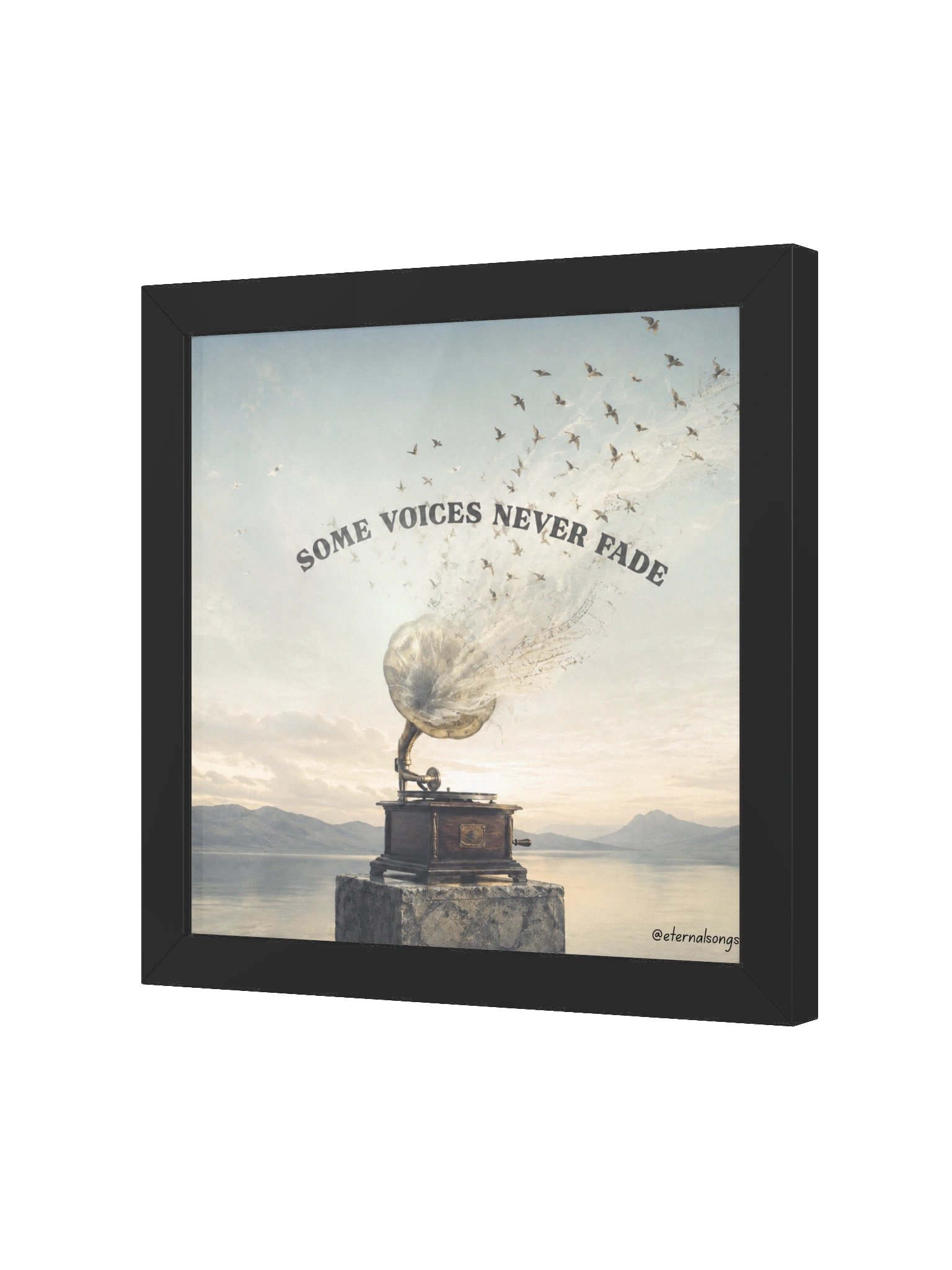 Some Voices Never Fade Framed Poster product image (17)