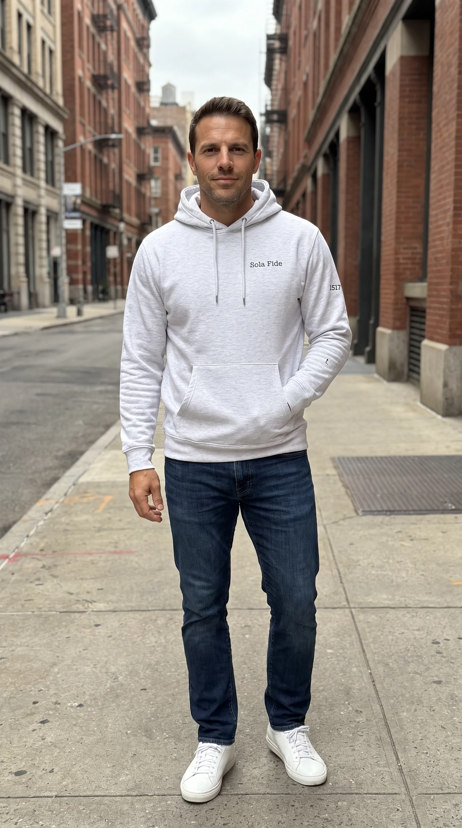 Hoodie Sola Fide - Black product image (4)