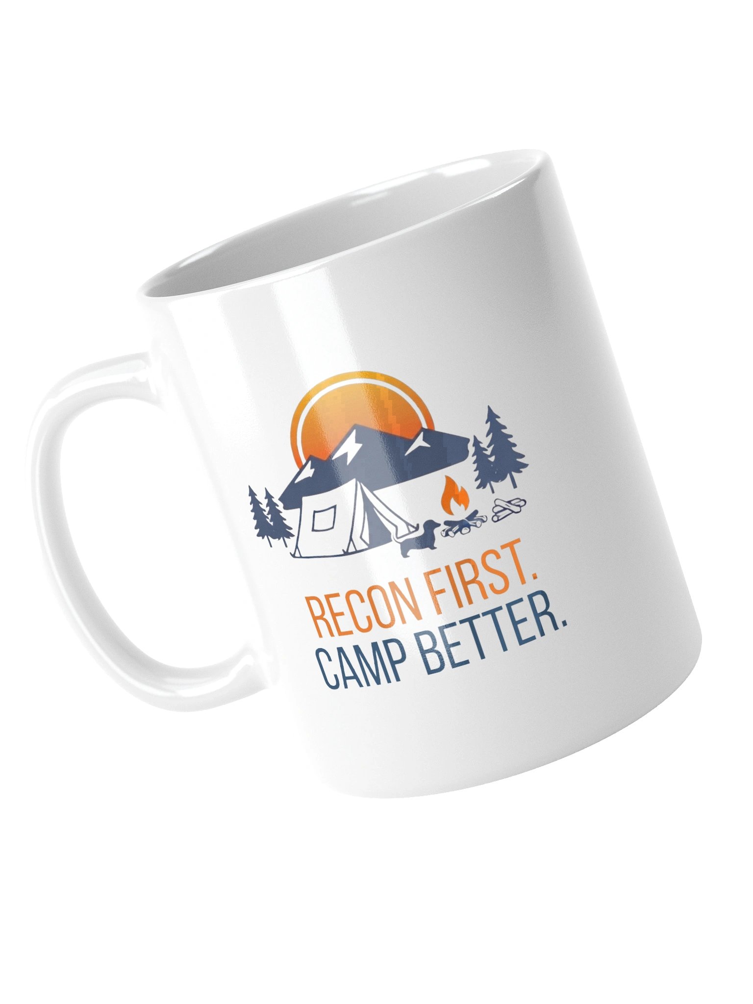 Ceramic Mug - Tent Logo product image (5)