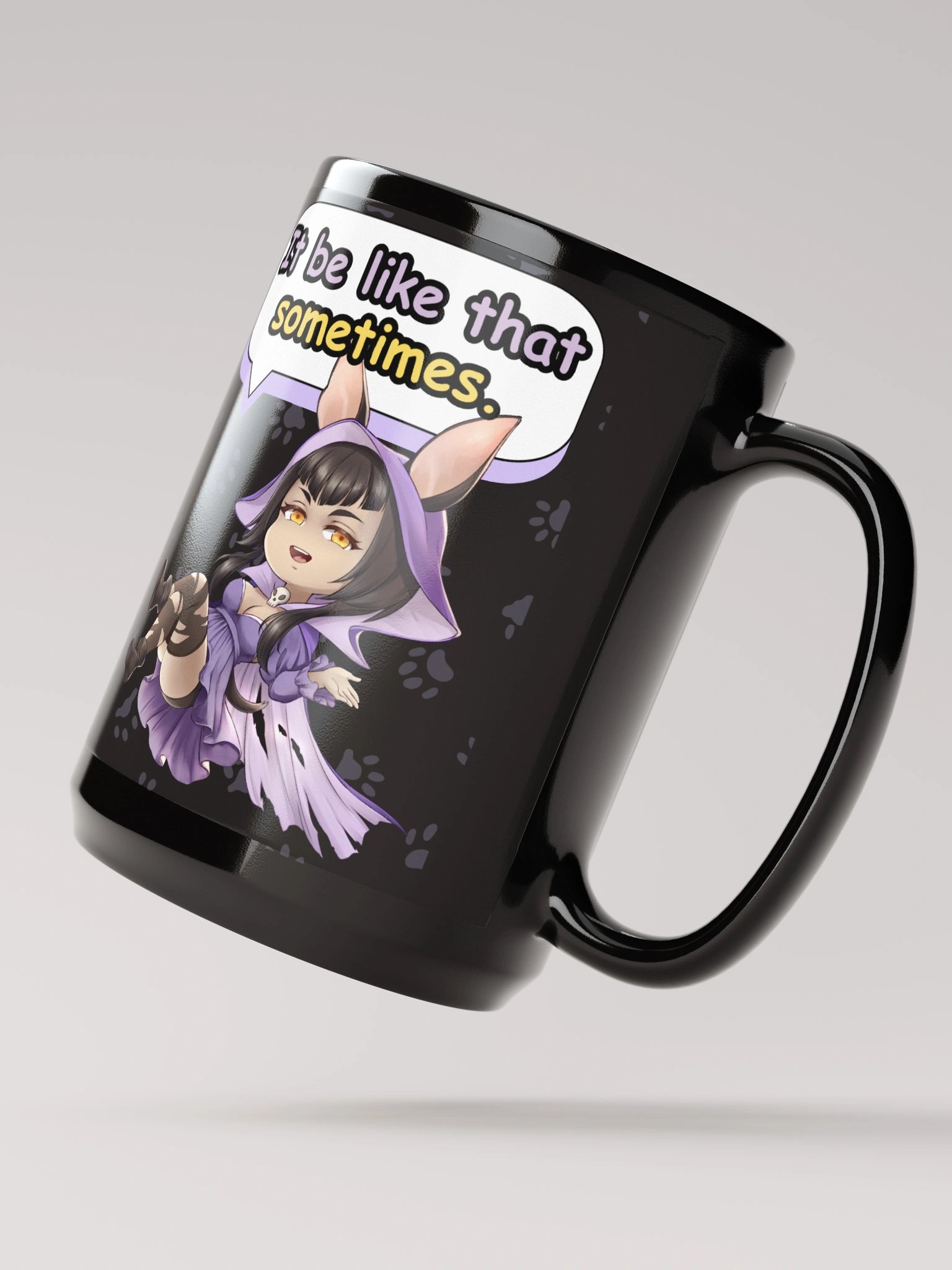 Xolo Queue "It be like that sometimes." 15oz Mug - Black product image (4)