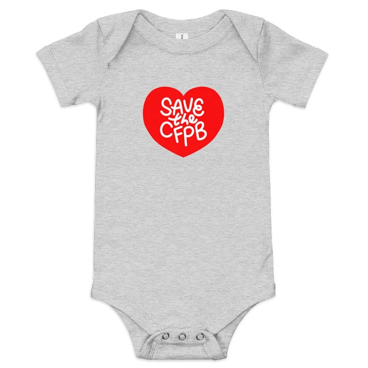 Save the CFPB Onesie (Red) product image (1)