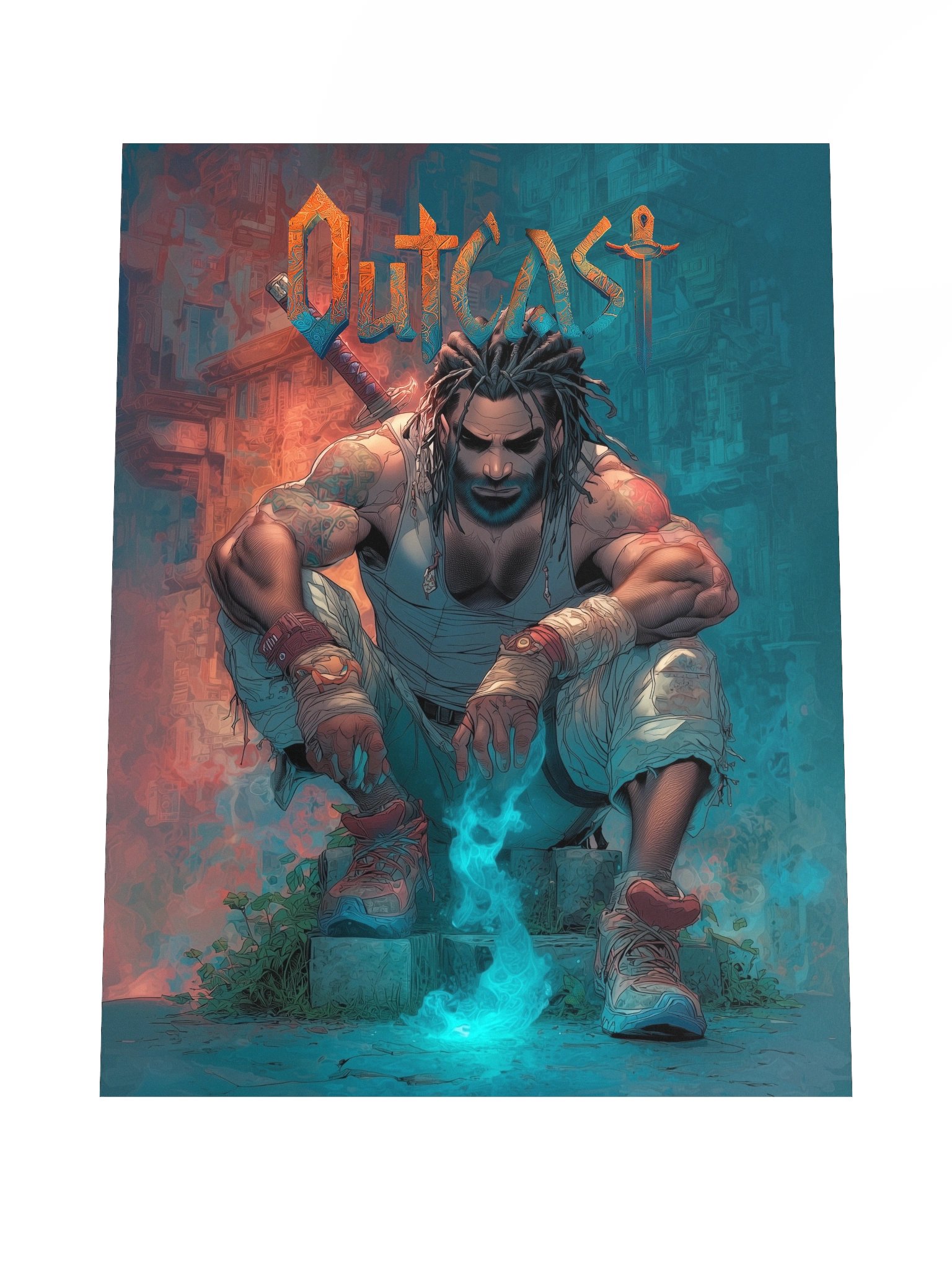Outcast - In the Beginning (issue 1 cover art) - Premium Matte Poster product image (4)