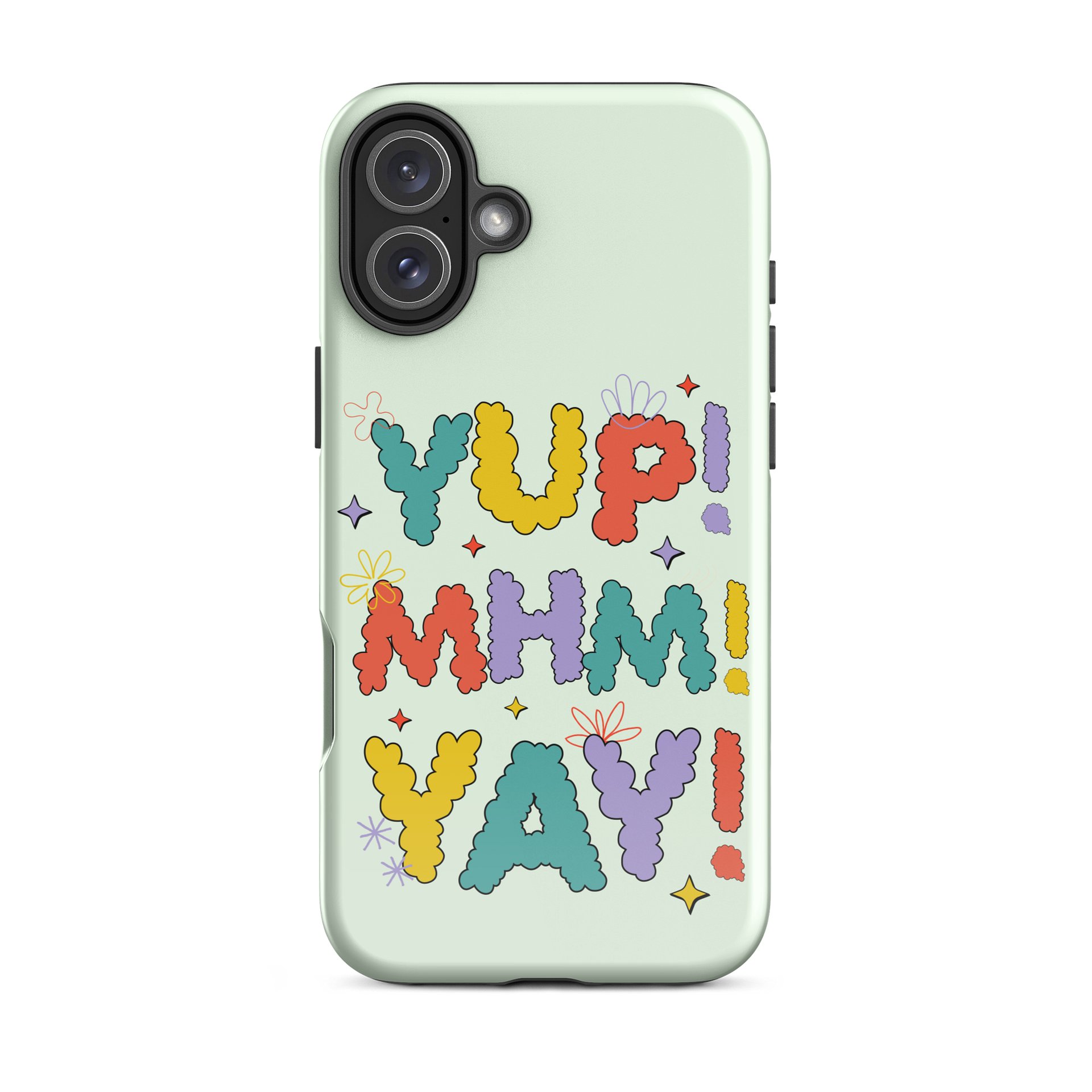 YUP MHM YAY Bubble Pop iPhone Case product image (1)