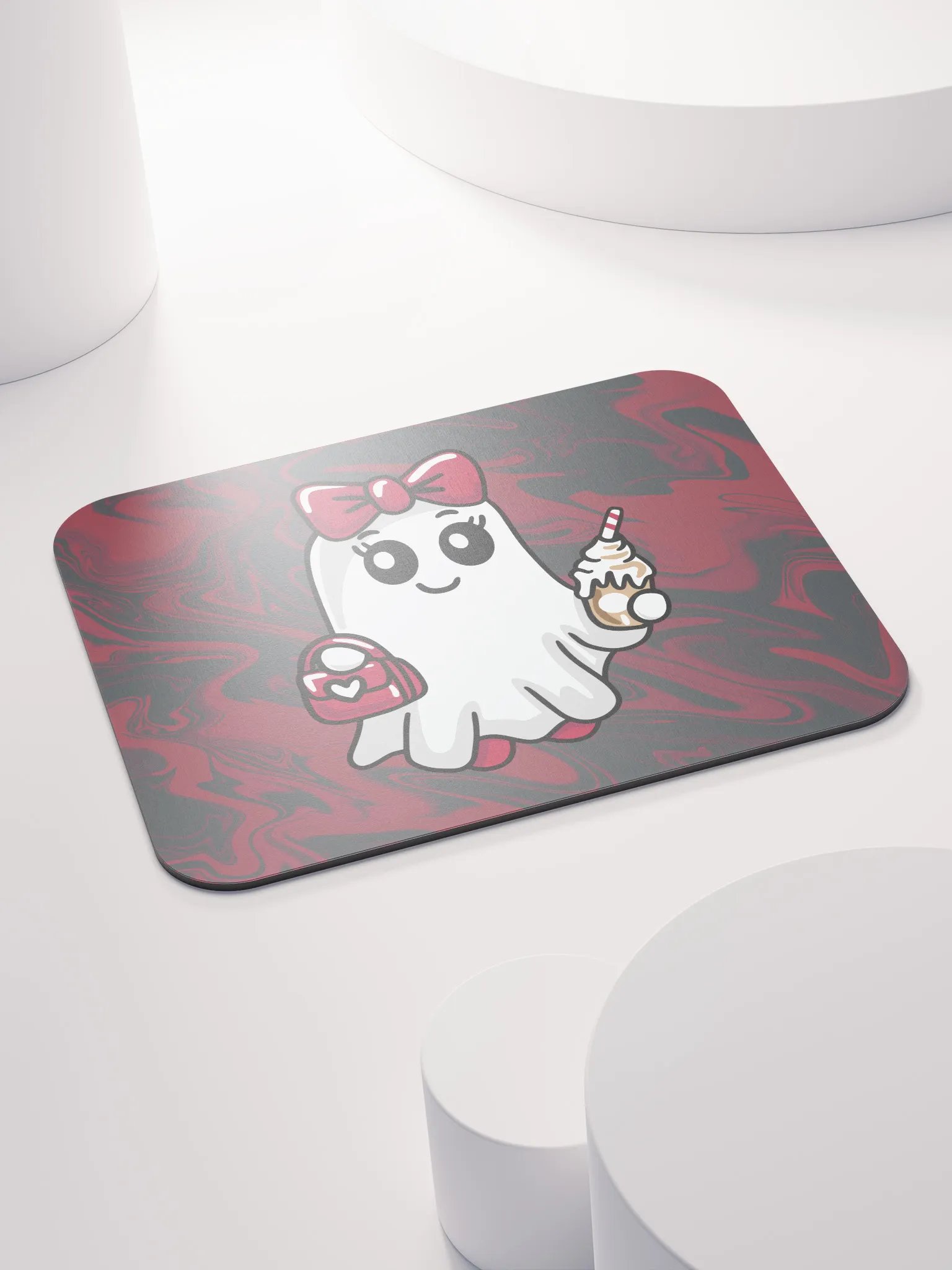 Stylish Ghost Classic Mouse Pad product image (5)