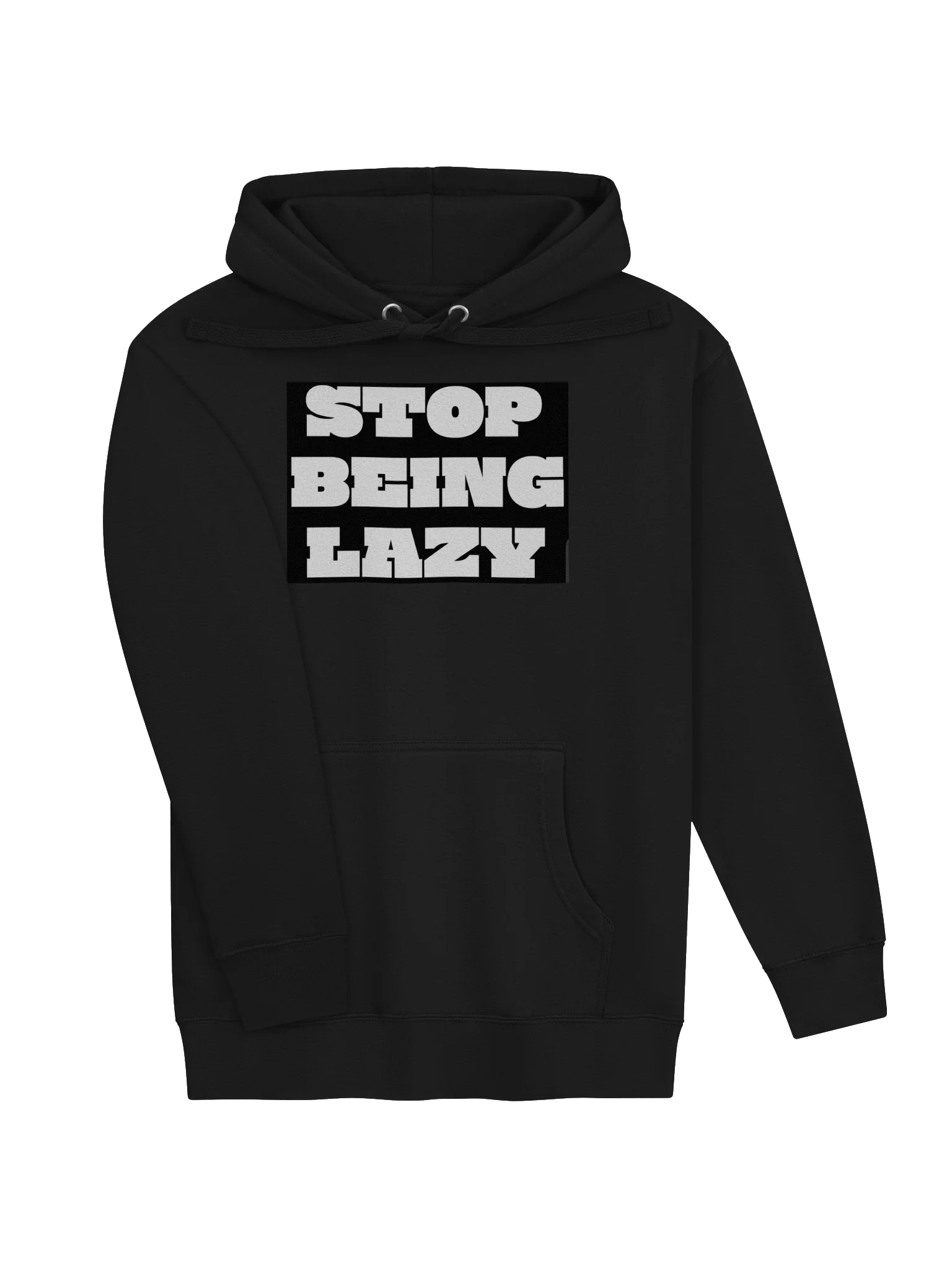 Stop Being Lazy — Classic Logo Hoodie product image (2)