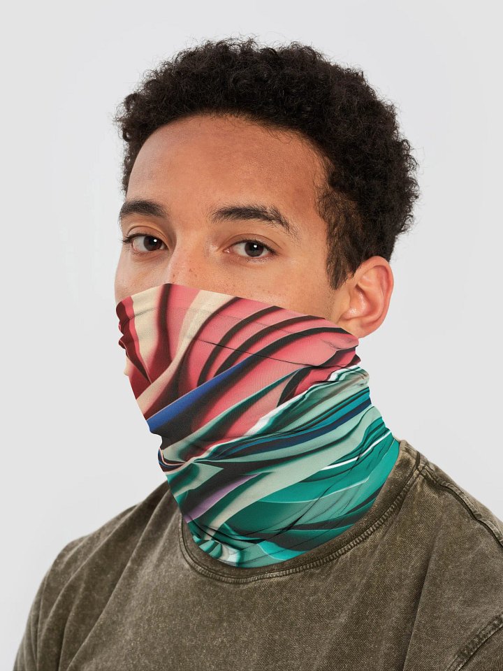 Graphic Grove All-Over Print Neck Gaiter - Breathable, Stretchy, Stylish product image (2)
