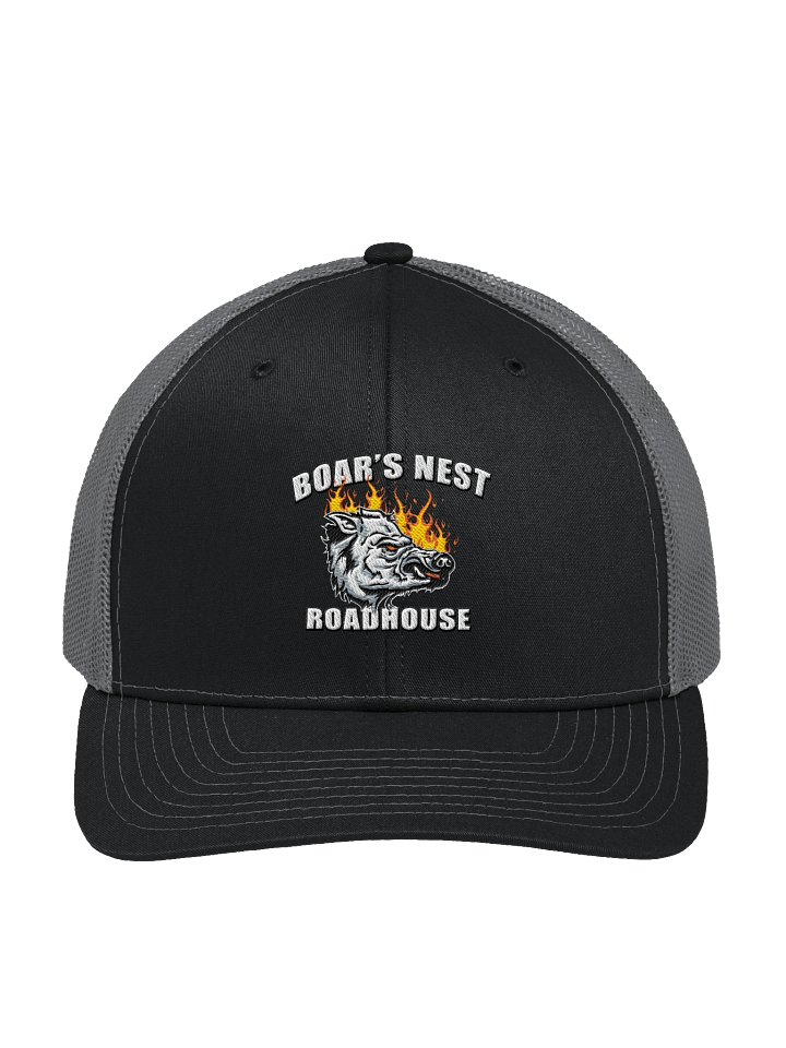 Flaming Boar Trucker Hat product image (7)