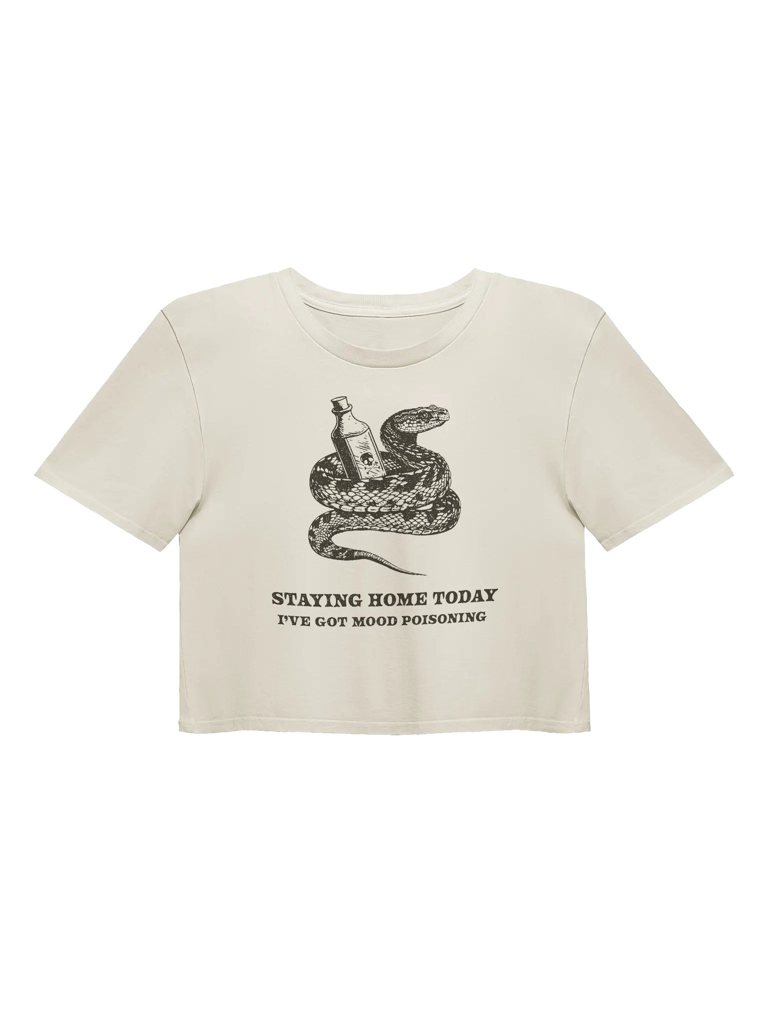 Mood Poisoning Ladies Crop Tee product image (6)