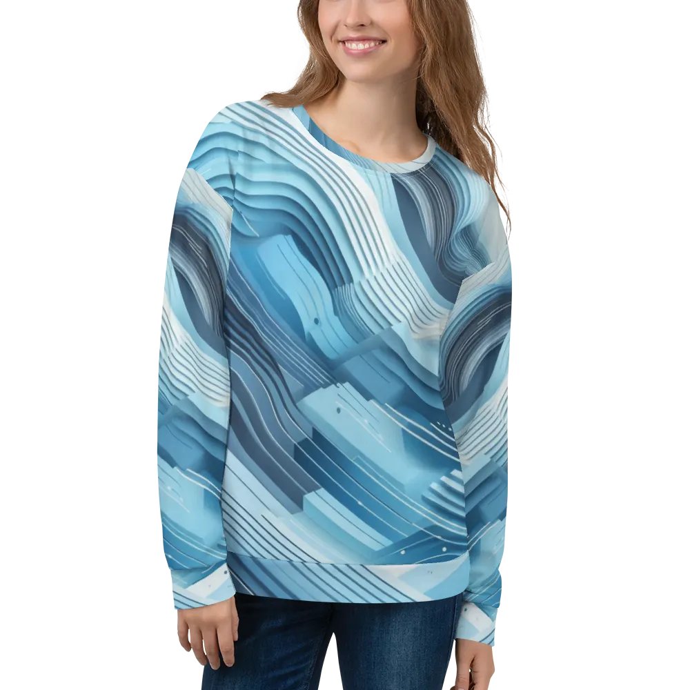 Women's Aqua Tint-3 Sweatshirt product image (6)