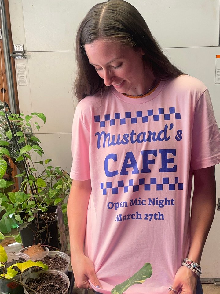 Mustard's Cafe Open Mic Night Shirt product image (2)