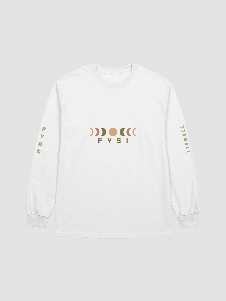 Crescent Moon Distortion Long Sleeve Shirt product image (1)