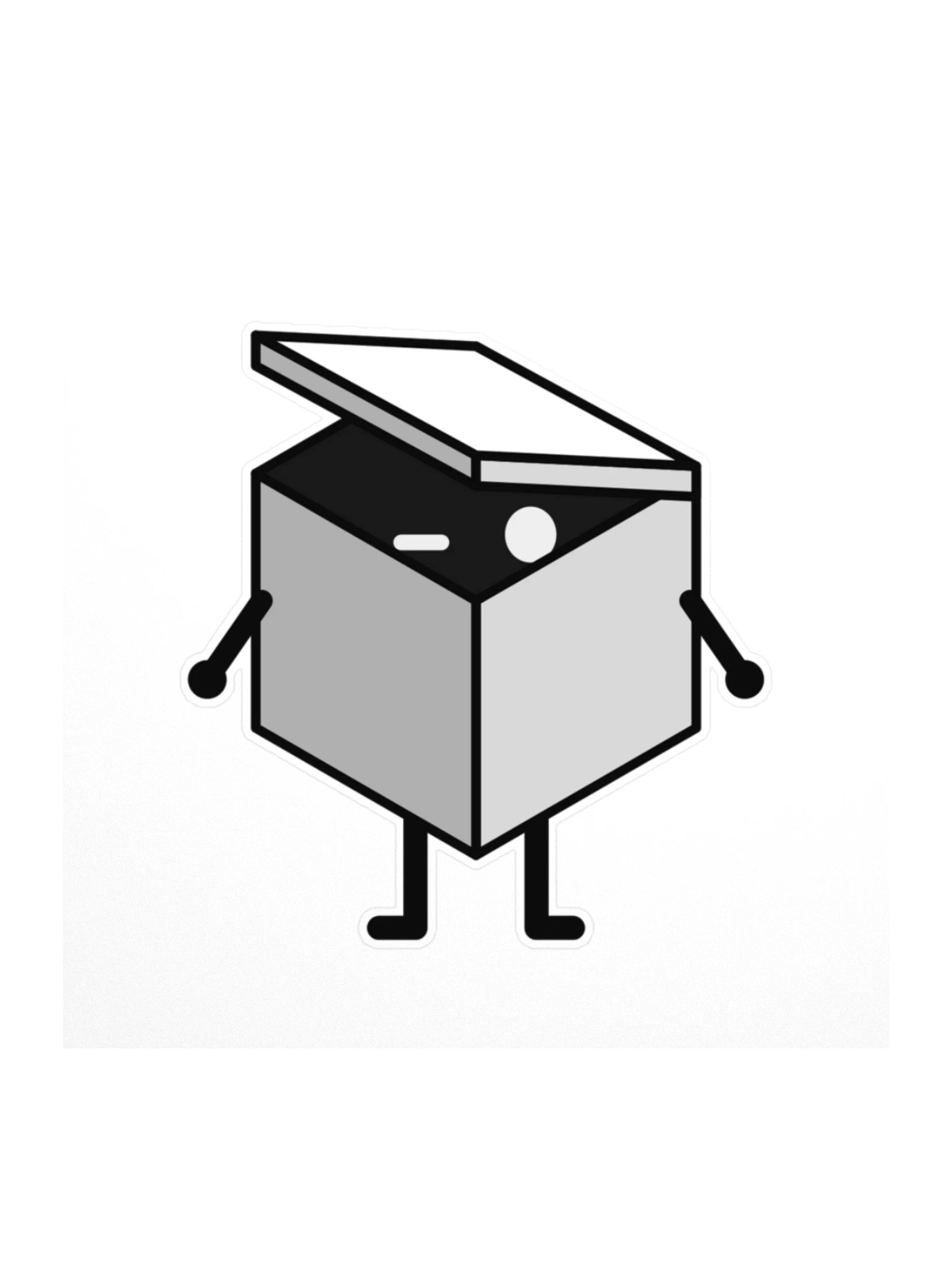 Skeptical Lid sticker product image (1)