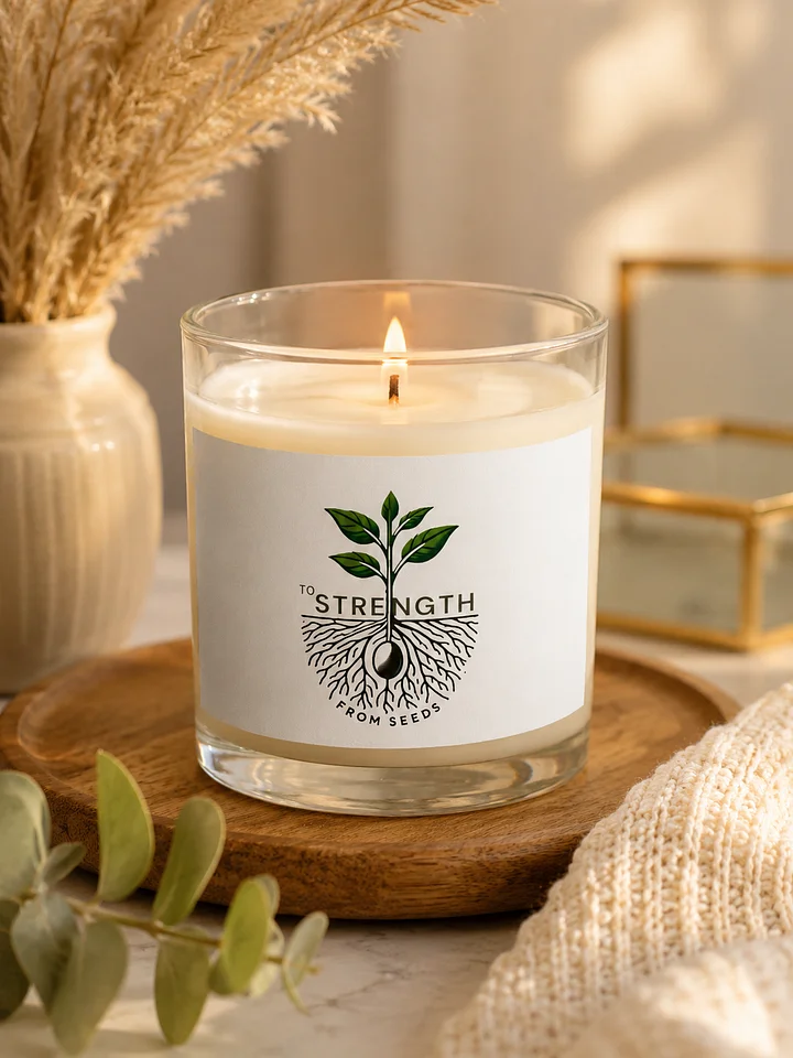 From Seeds To Strength Motivational Candle #2 product image (1)