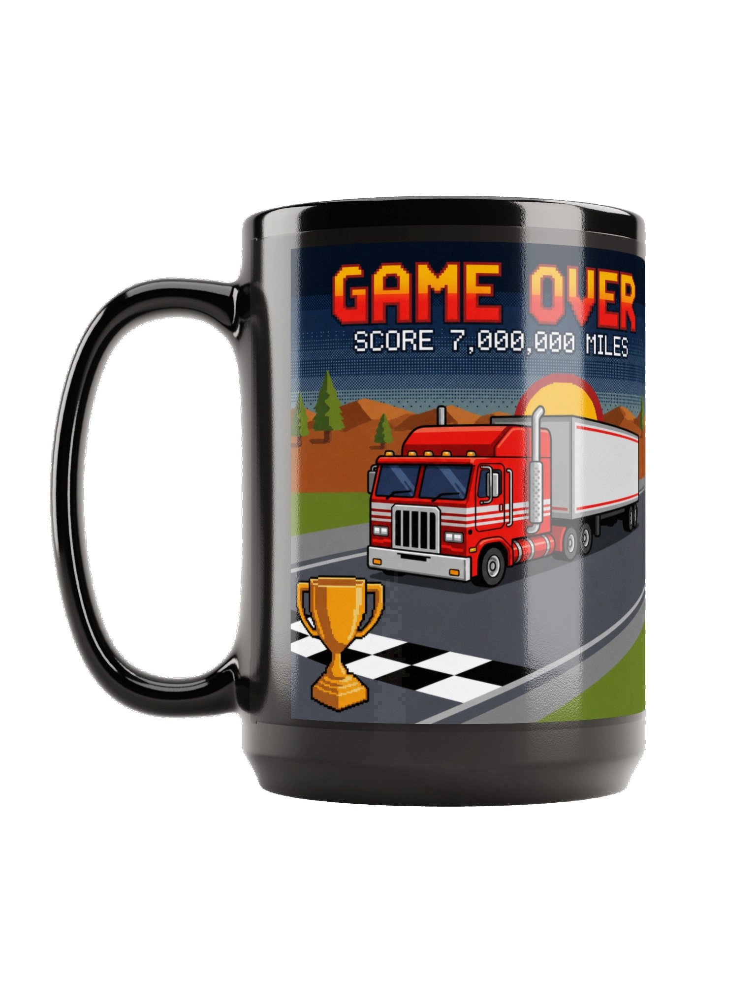 For your retired truck driver. 7,000,000 miles. product image (1)
