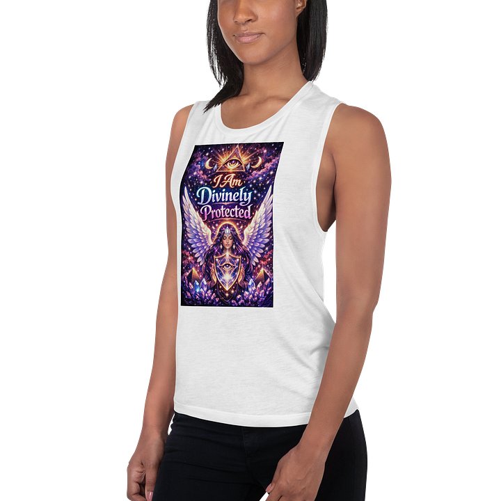 Divine Protection Affirmation -Flowy Tank product image (2)