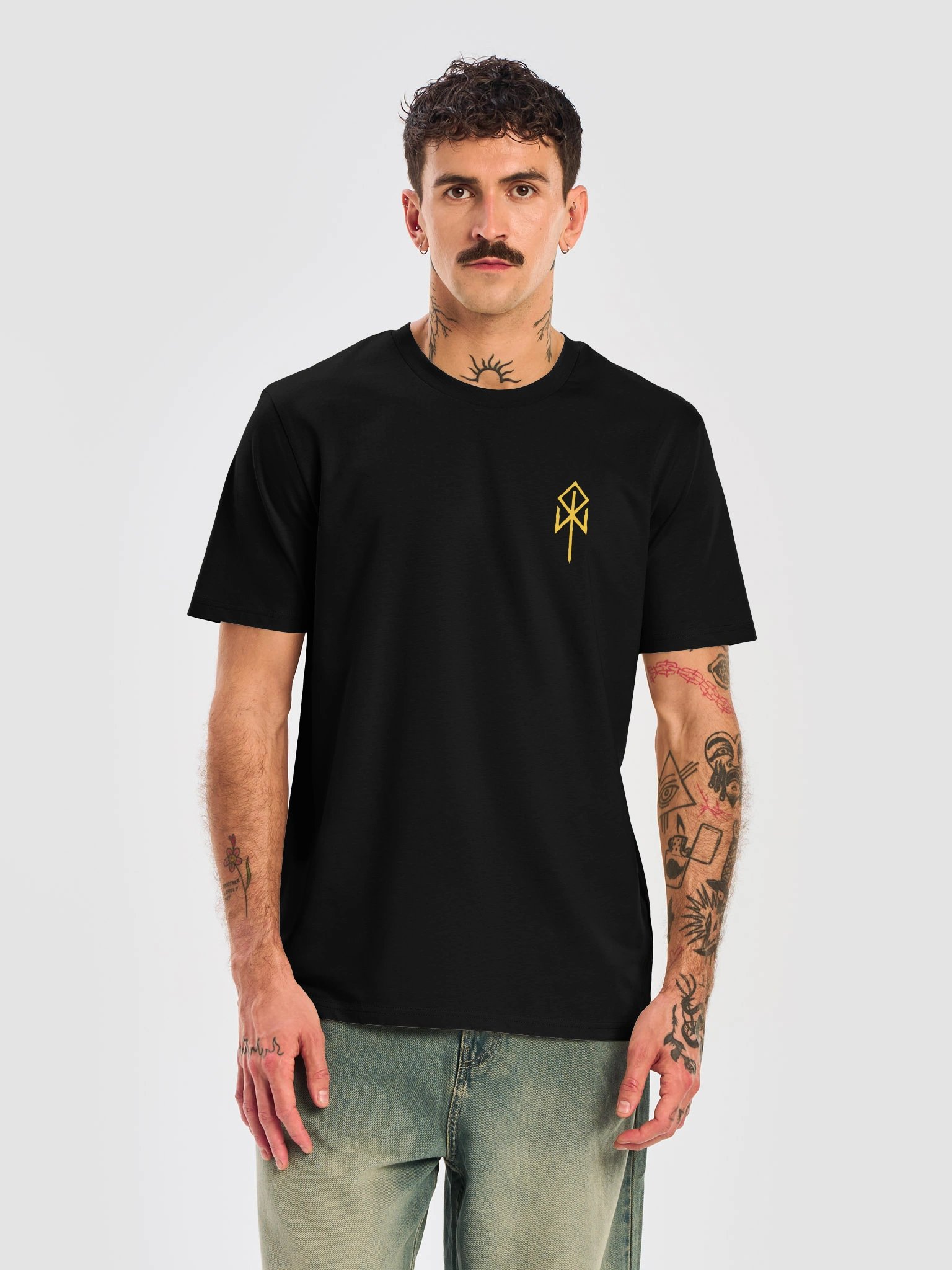I DON'T DO FRIENDS (family only) OTHALA ORGANIC TEE product image (3)