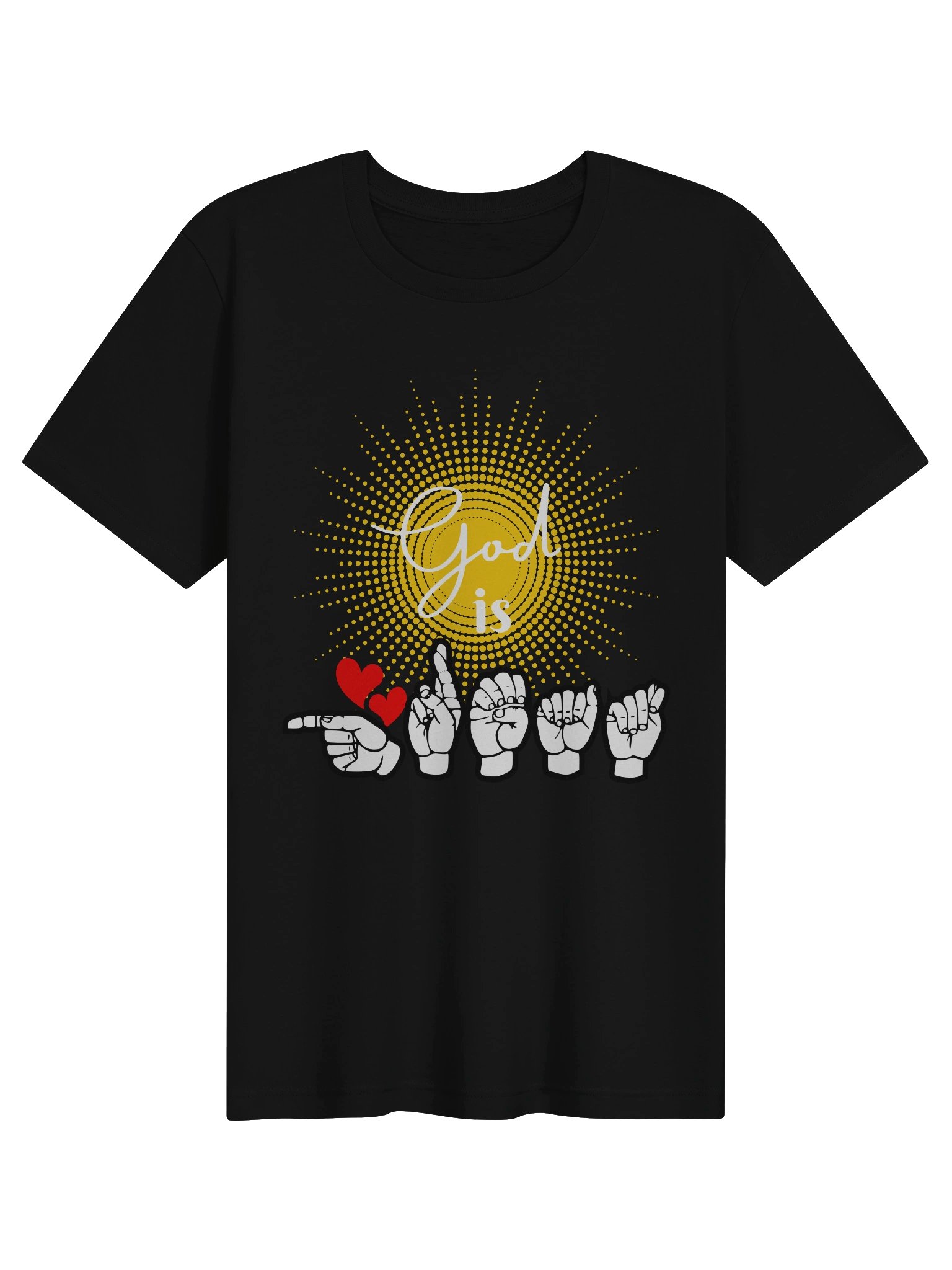 God Is Love ASL Tee product image (1)