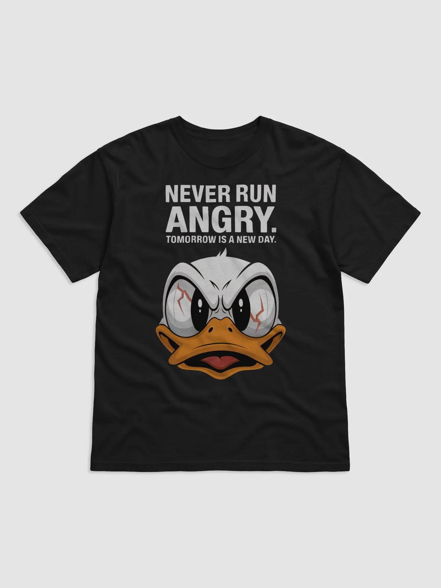 Angry Duck Motivational T-Shirt product image (1)