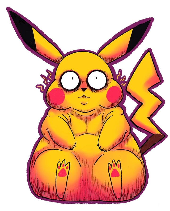 obese pika chuu product image (1)